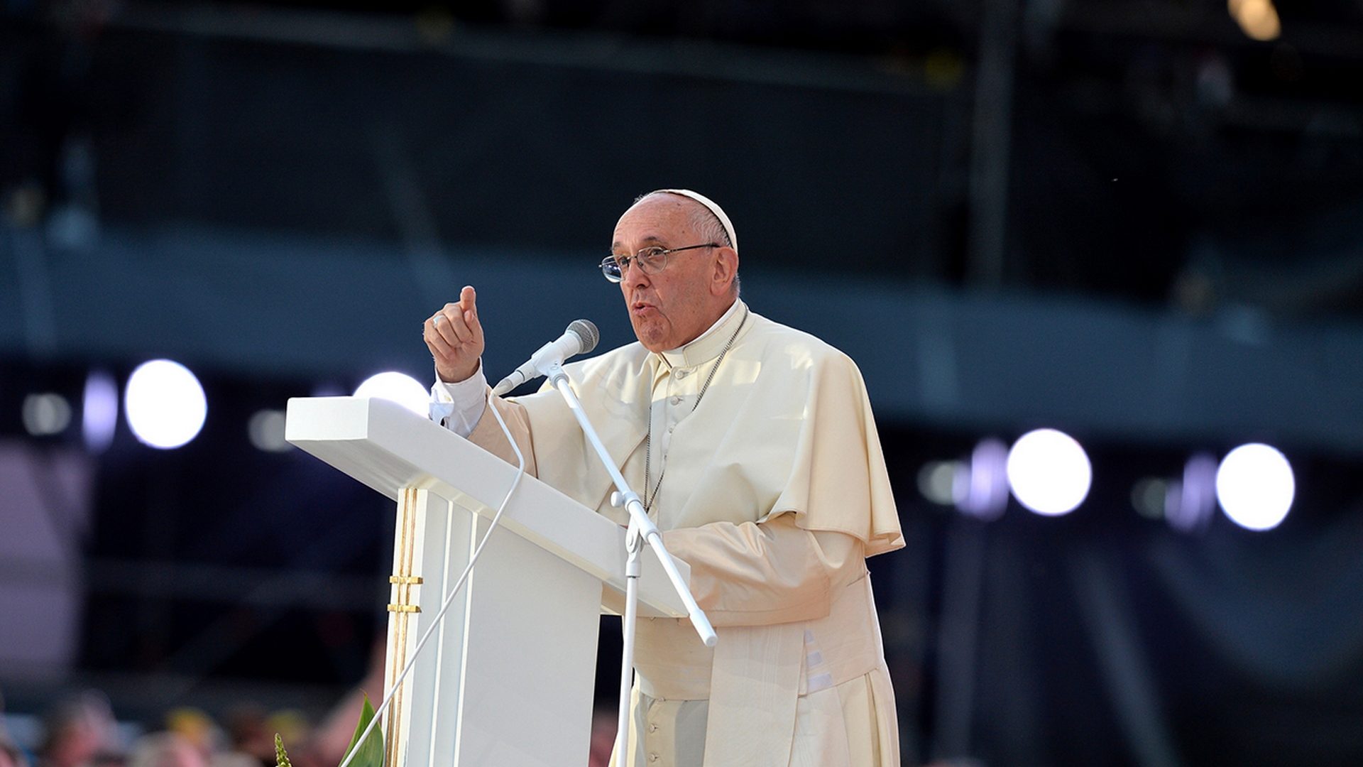 Après Cracovie et Rio, le pape aura l'occasion de faire passer des messages forts auprès des jeunes. | © Mazur/episkopat.pl 