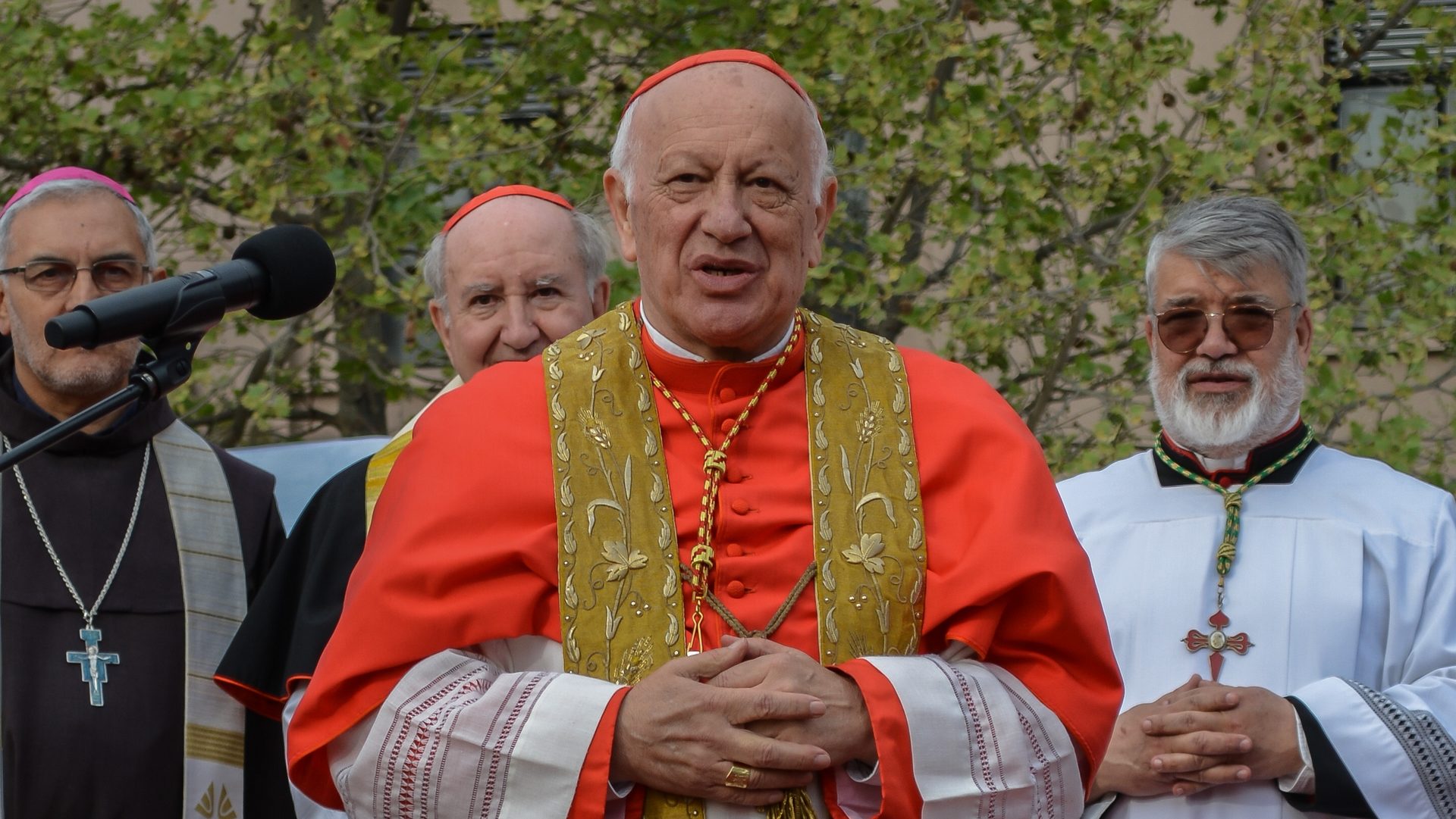 Le cardinal Ricardo Ezzati risque d'être déchu de sa nationalité chilienne | wikimedia commons Carlos Figueroa CC BY-SA 4.0