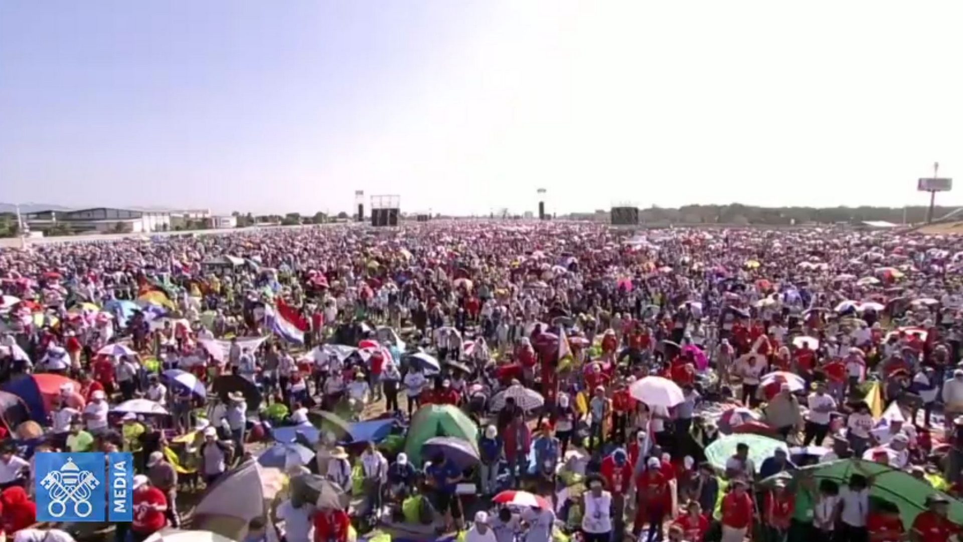 700'000 jeunes ont assisté à la messe de clotûre des JMJ de Panama | capture d'écran Vatican Medias