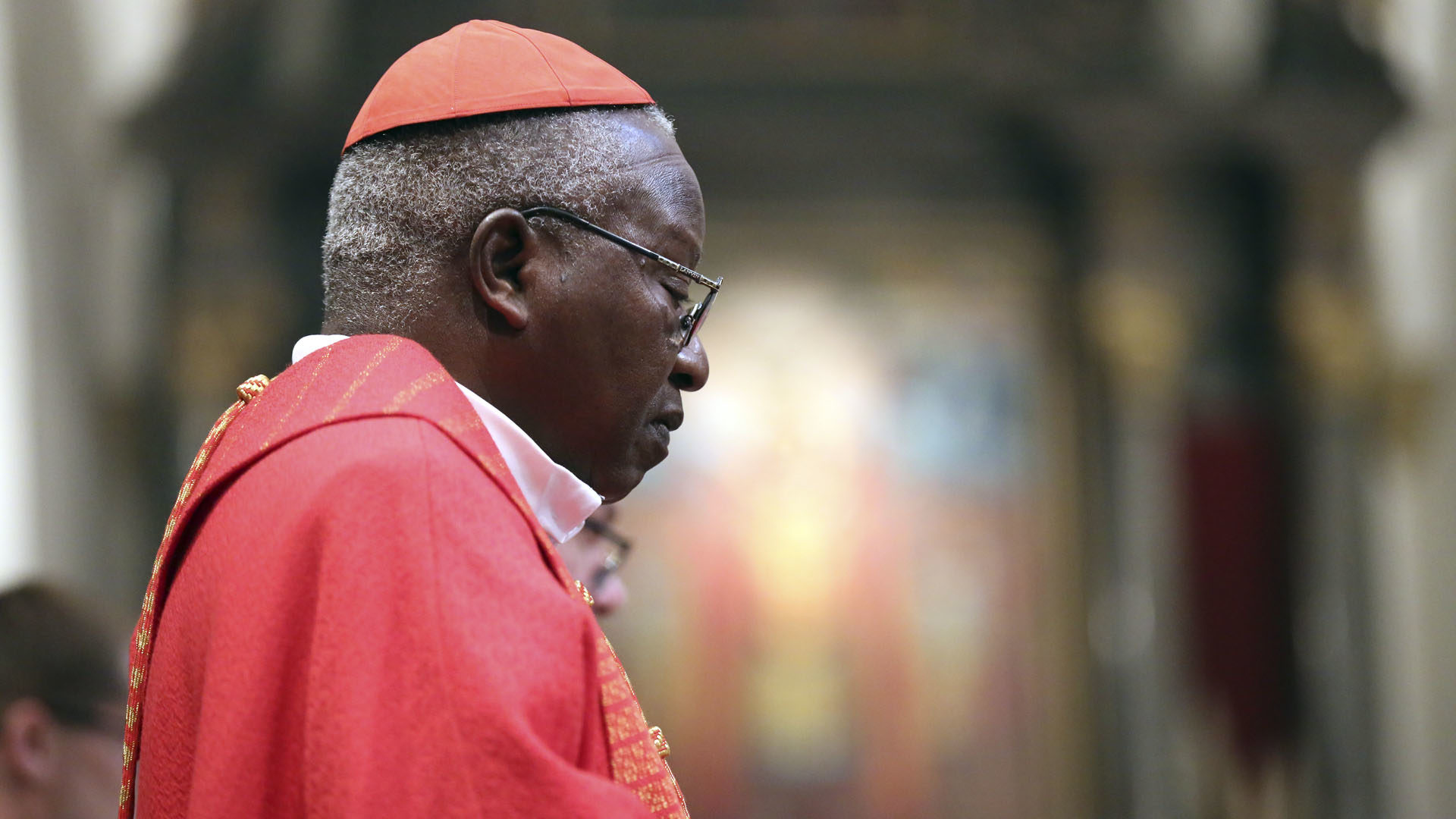 Le Cardinal Philippe Ouédraogo, ici à St-Mauirce en 2017, a participé à la journée de réconciliation au Burkina Faso. | © B. Hallet