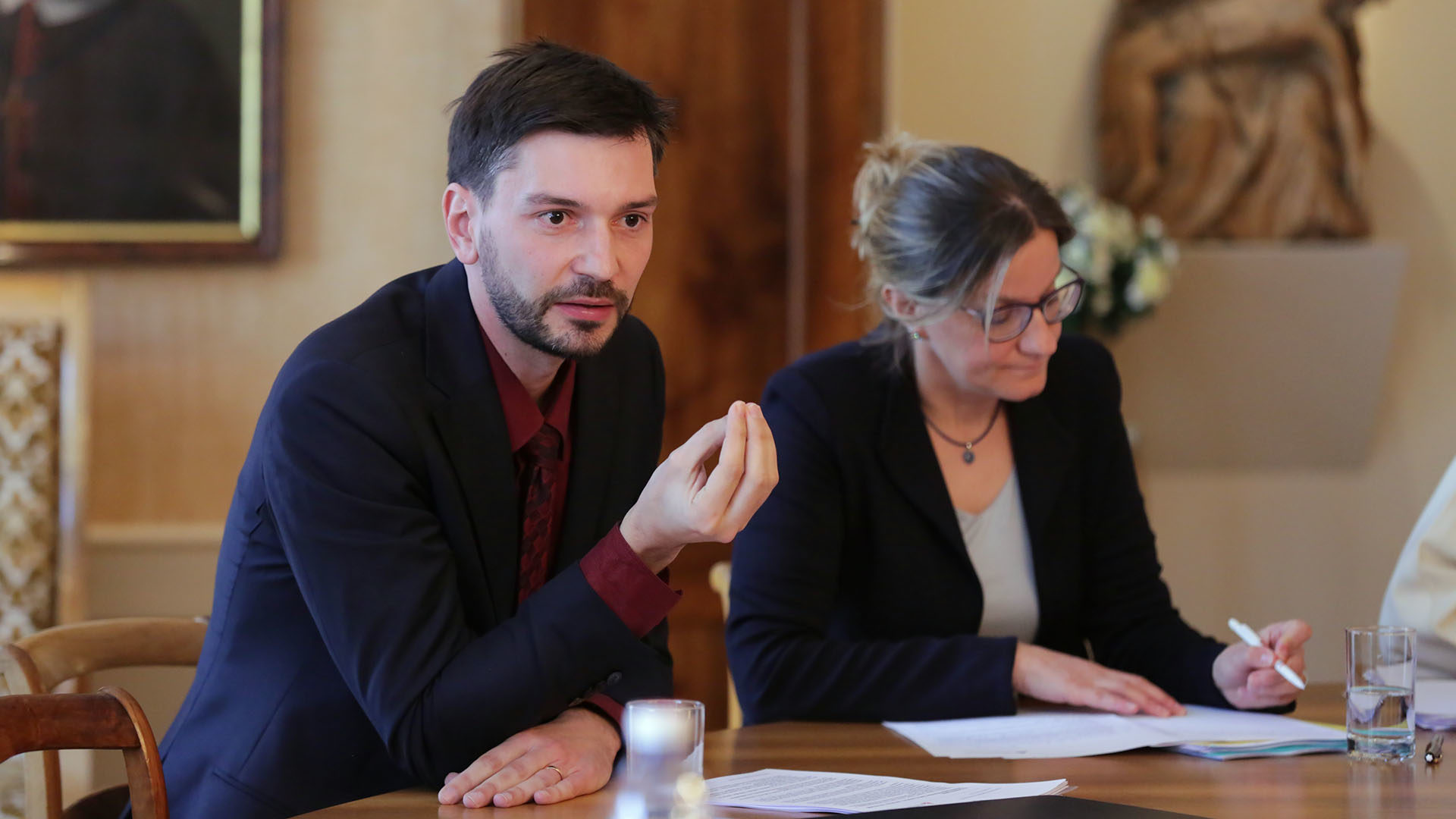 Le philosophe Steve Bobillier salue l'actualisation du document de l’Académie suisse des sciences médicales  | © B. Hallet