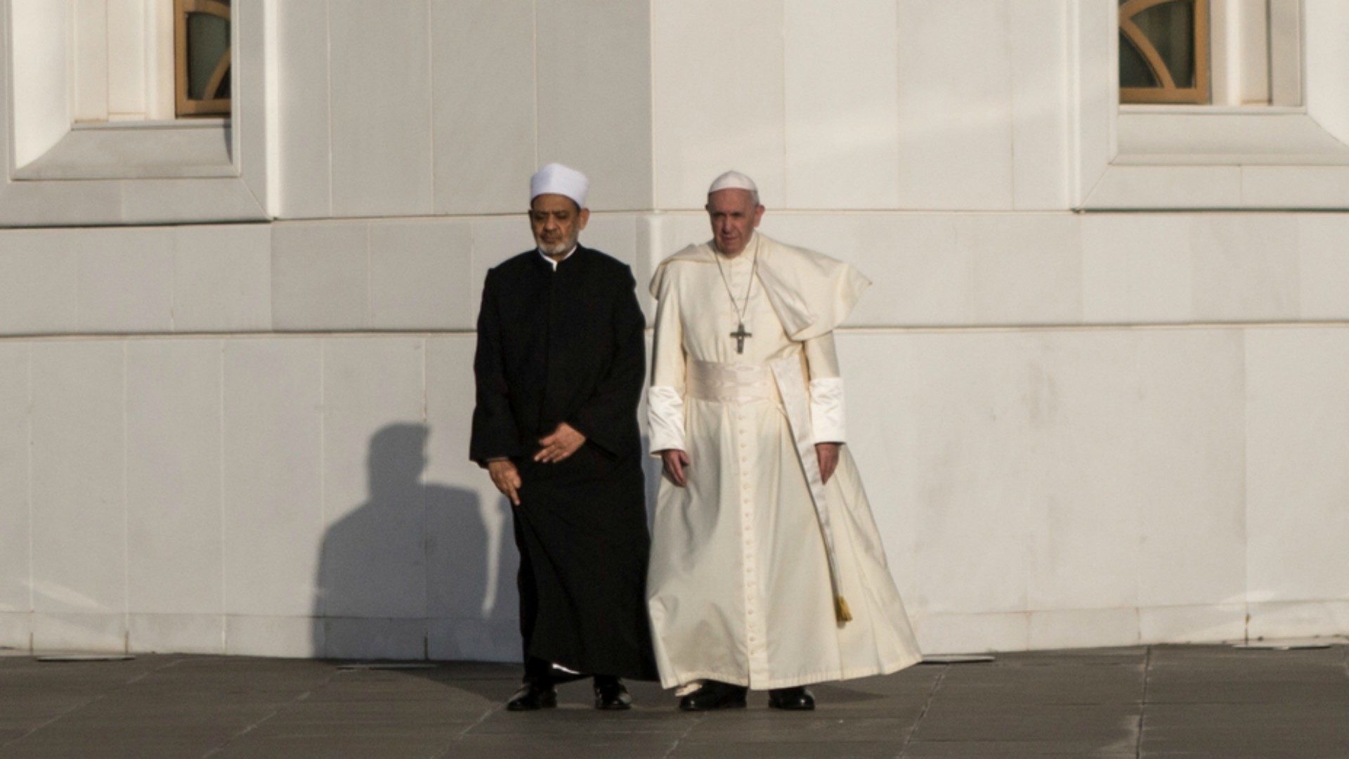 Le pape François a rencontré Ahmed El-Tayeb à Abu Dhabi | © dpa Gehad Hamdy/Keystone