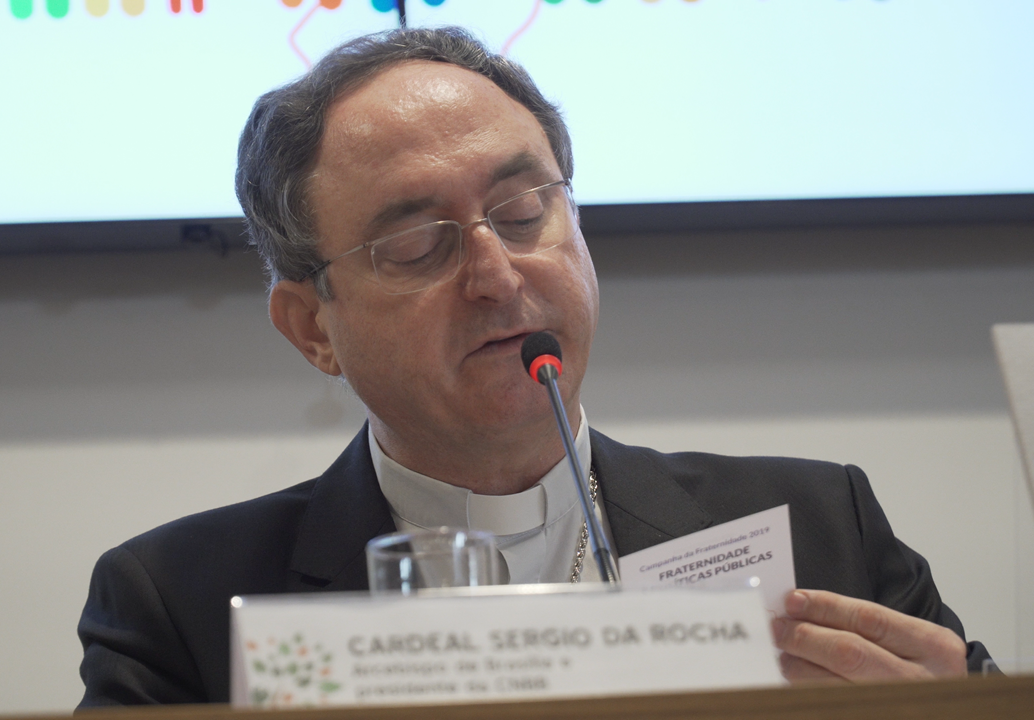 Le cardinal Sergio da Rocha, président de la Conférence des évêques du Brésil | © CNBB