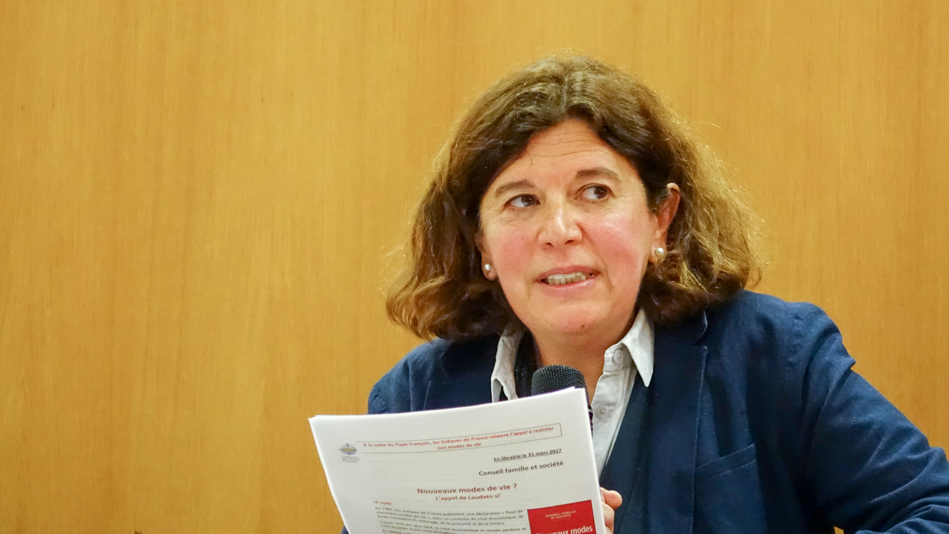 Elena Lasida, professeure d'économie à l'Institut catholique de Paris | © Maurice Page 