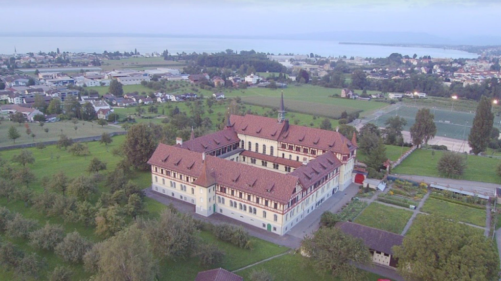 Le couvent Sainte-Scholastique, à Tübach (SG), a été fondé en 1617 (Google Maps)