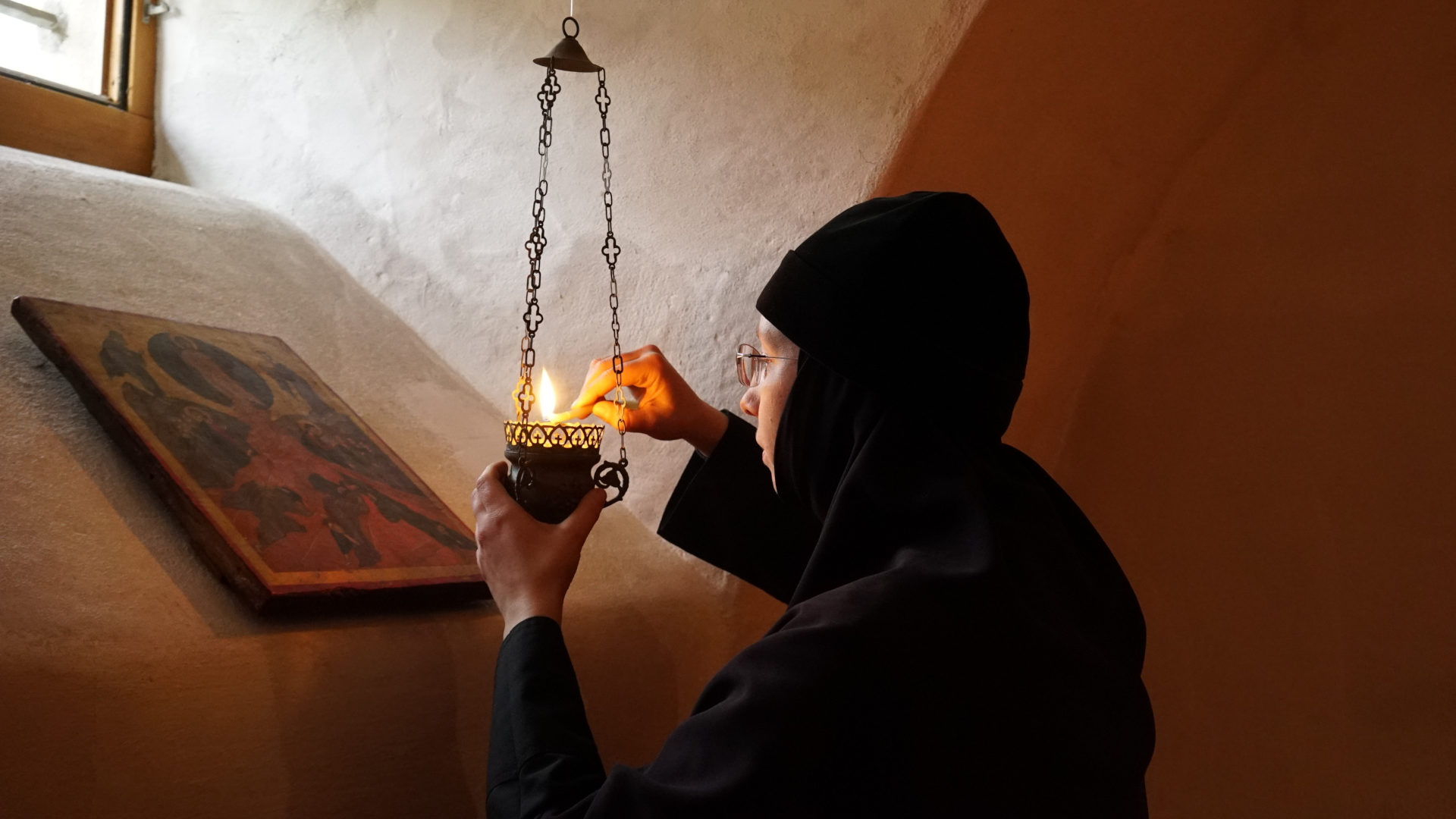 L'abbesse du monastère de Beinwil, Archontia, veut apporter au lieu une nouvelle vie | © Vera Rüttimann