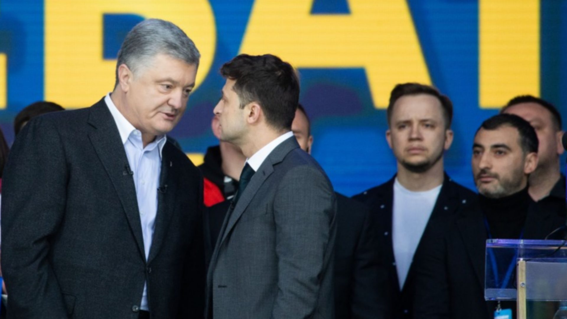 La lutte entre Porochenko (à g.) et Zelensky (à dr.) pour la présidence de l'Ukraine a tourné en faveur du second | wikimedia commons CC BY 4.0