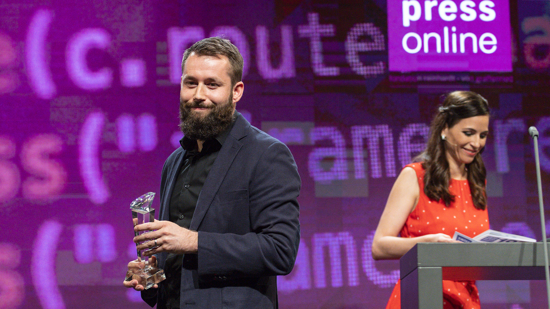 Pierre Pistoletti, lauréat du  Swiss Press Award 2019 dans la catégorie ‘Press online’ | © photo: Swiss Press Photo Alessandro della Valle Keystone SDA ATS