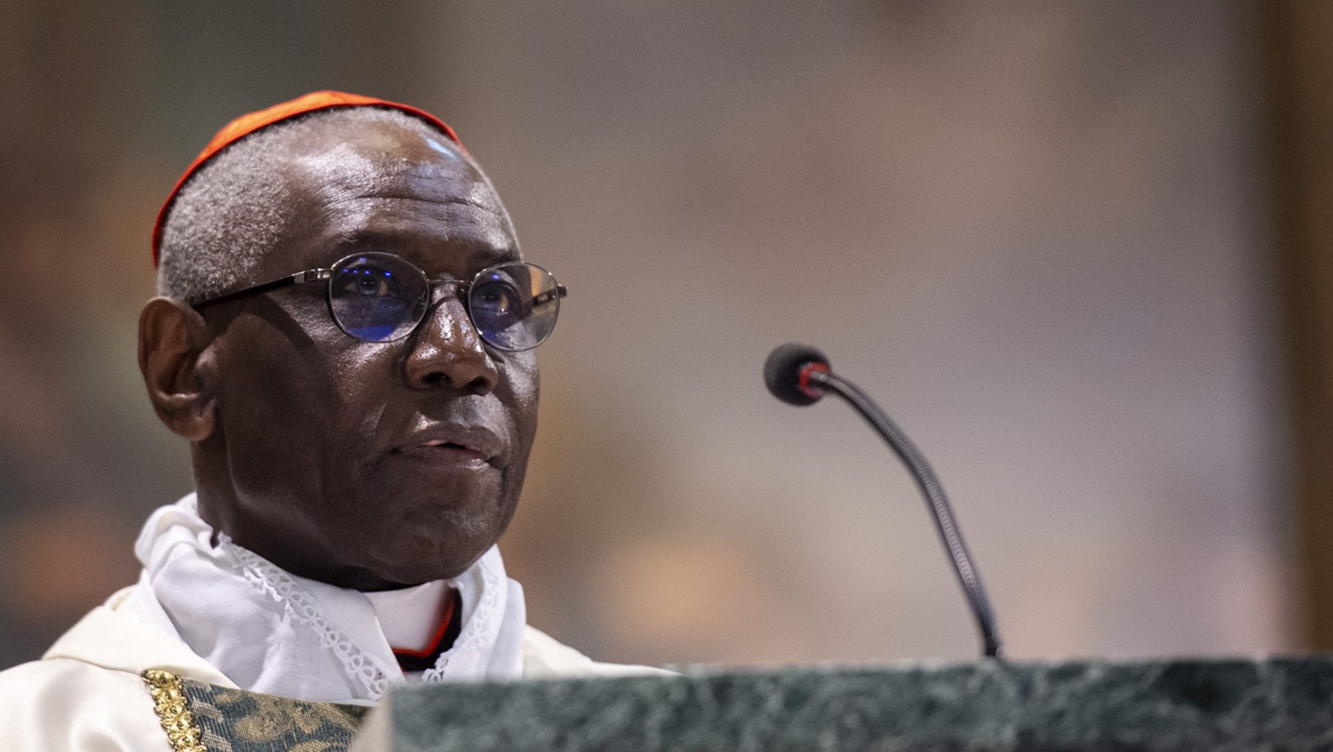 Le cardinal Robert Sarah, préfet de la Congrégation pour le culte divin | © Antoine Mekary I.Media