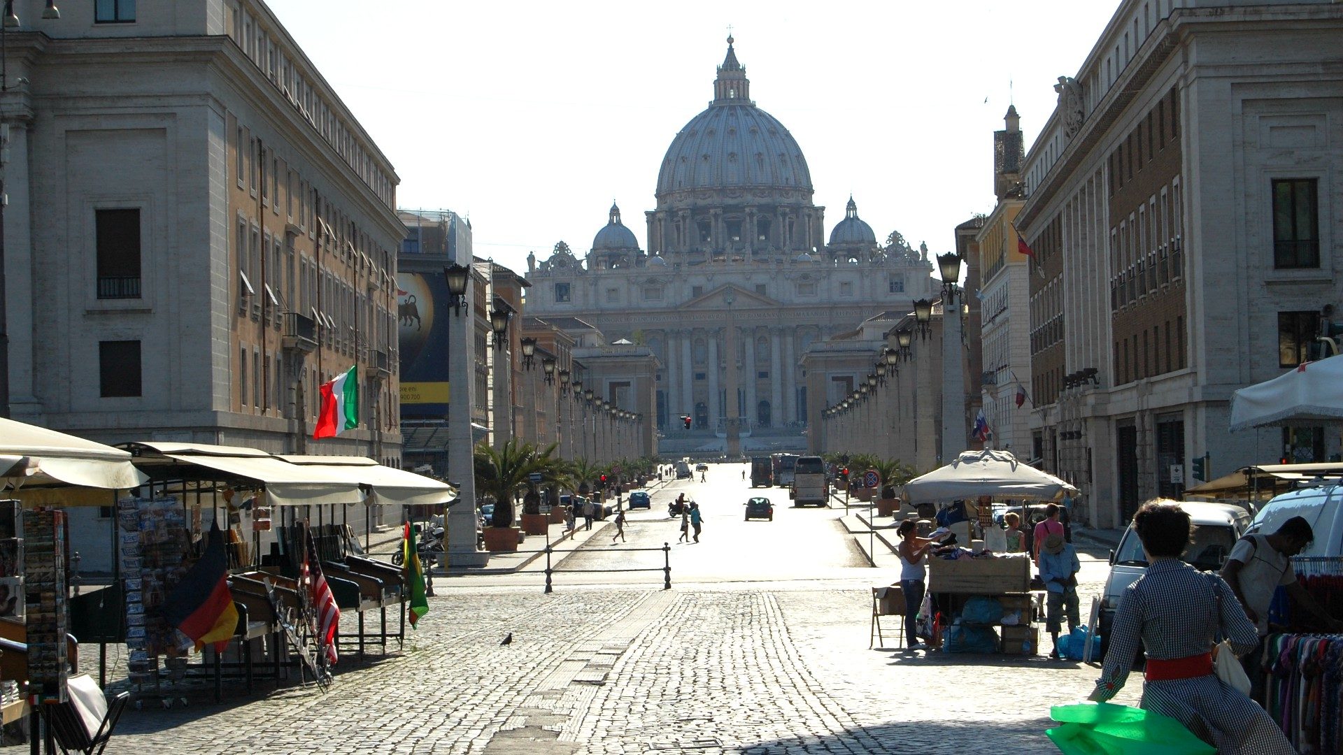 Rome Le Vatican vu de la Via della Conziliazione | © Jacques Berset