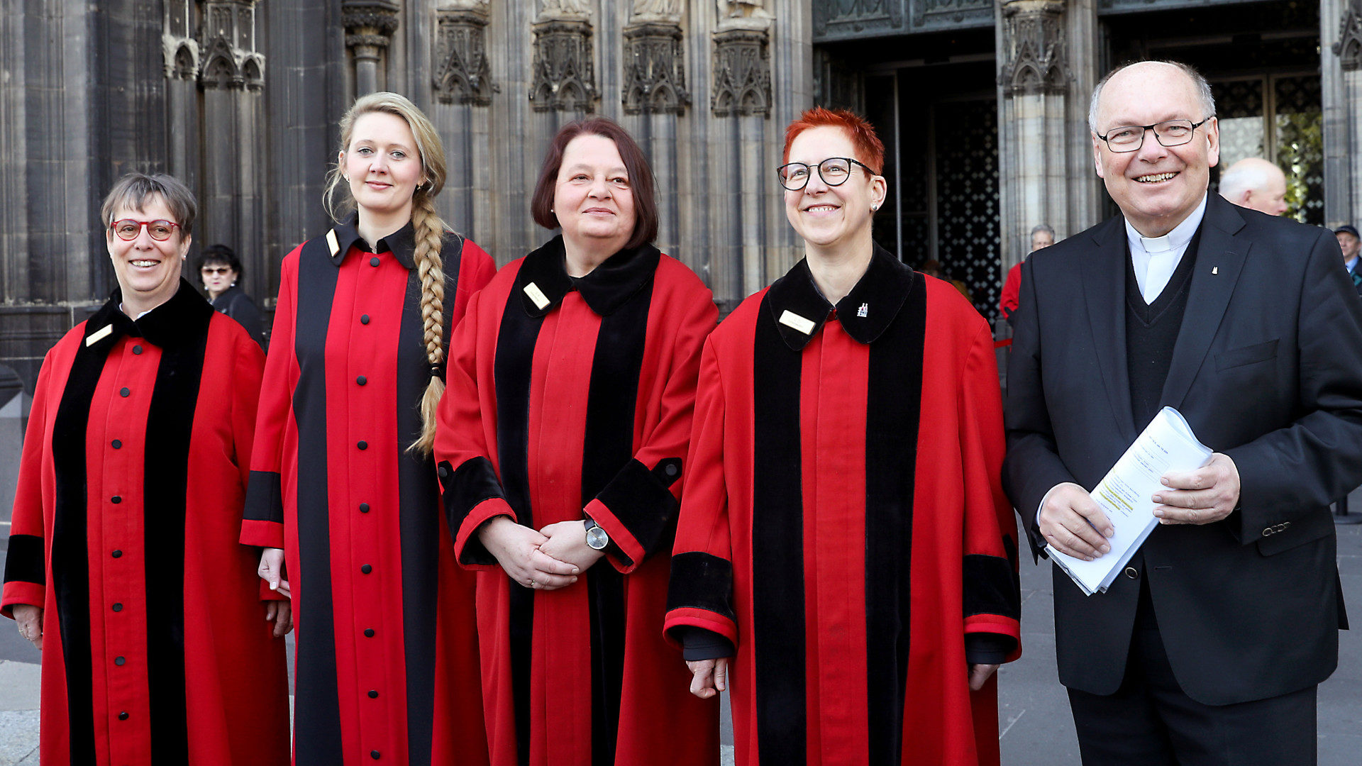 Pour la première fois, quatre femmes officieront comme Suisses d'église à la cathédrale de Cologne | DR 