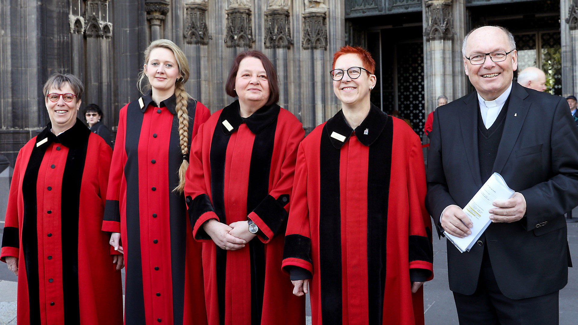 Pour la première fois, quatre femmes officieront comme Suisses d'église à la cathédrale de Cologne | DR 