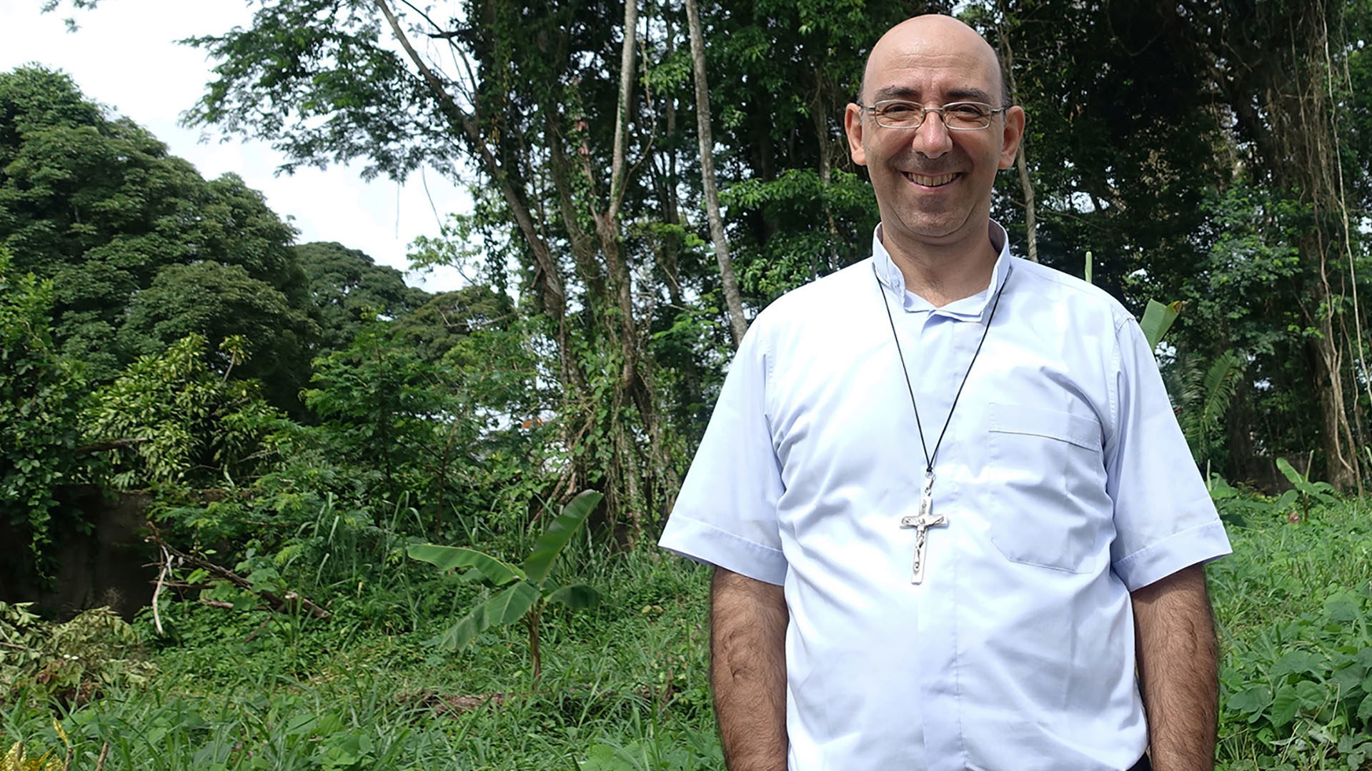 Mgr David Martinez, évêque, vicaire de Puerto Maldonado, au Pérou. | © Jean-Claude Gérez 