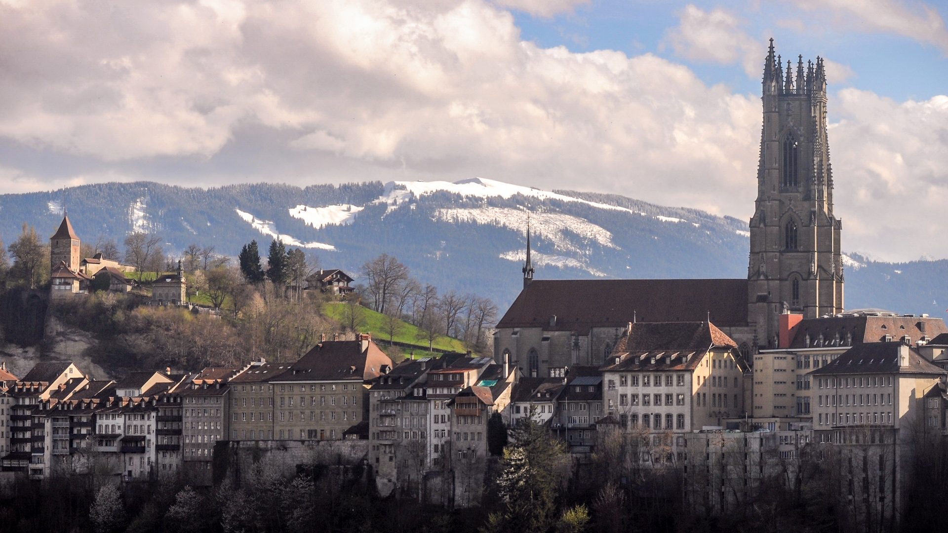 La cathédrale St-Nicolas de Fribourg |  © Maurice Page 