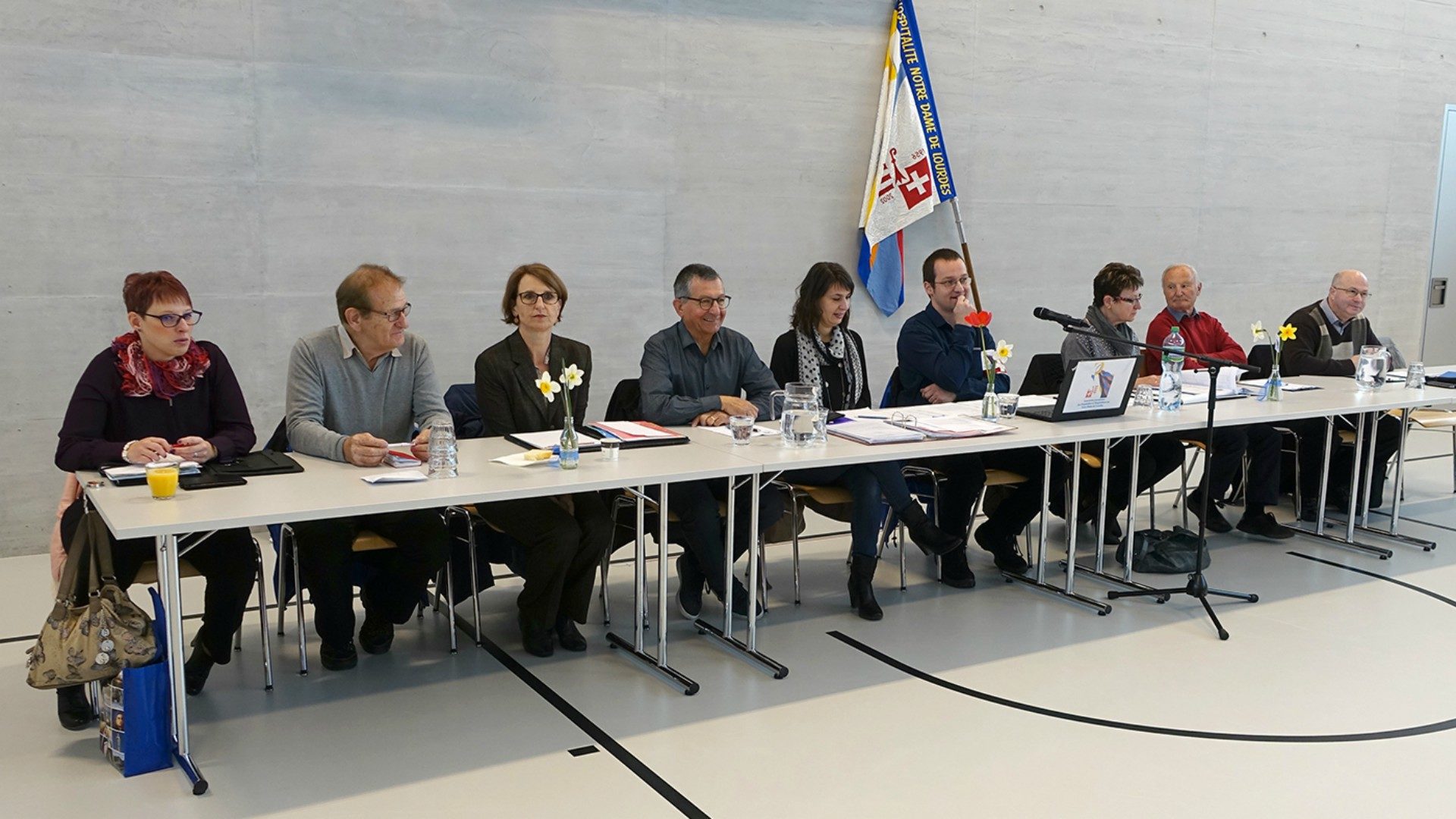 L'assemblée générale de l’Association jurassienne des hospitaliers et hospitalières de Notre-Dame de Lourdes s'est déroulée à l'Espace communal des Bois | © Pascal Tissier