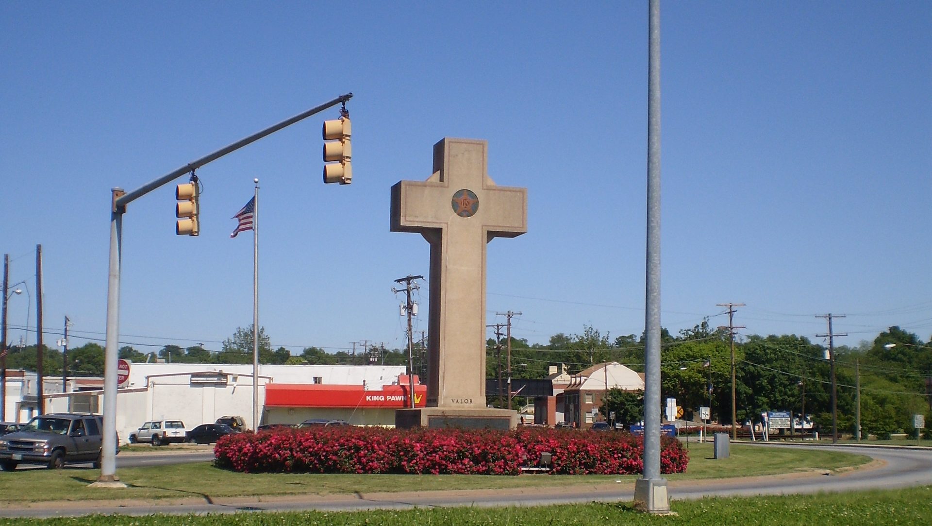 La Croix de la Paix du mémorial de Bladensburg, dans l'Etat du Maryland | wikimedia commons Ben Jacobson CC-BY 3.0