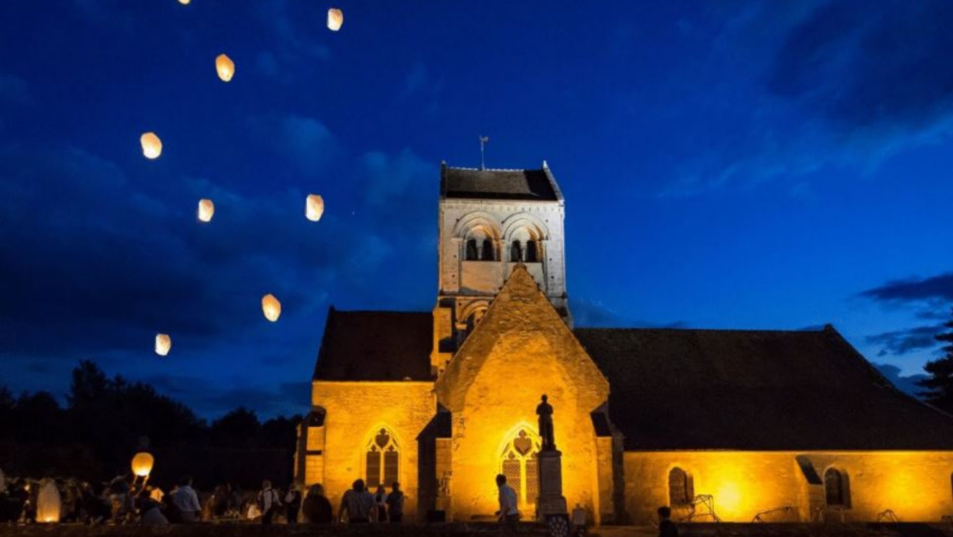 Photo gagnante du concours organisé pour le 7e Nuit des églises | © Julien Laurent pour la paroisse de Montigny l'Allier, dans le diocèse de Soissons 