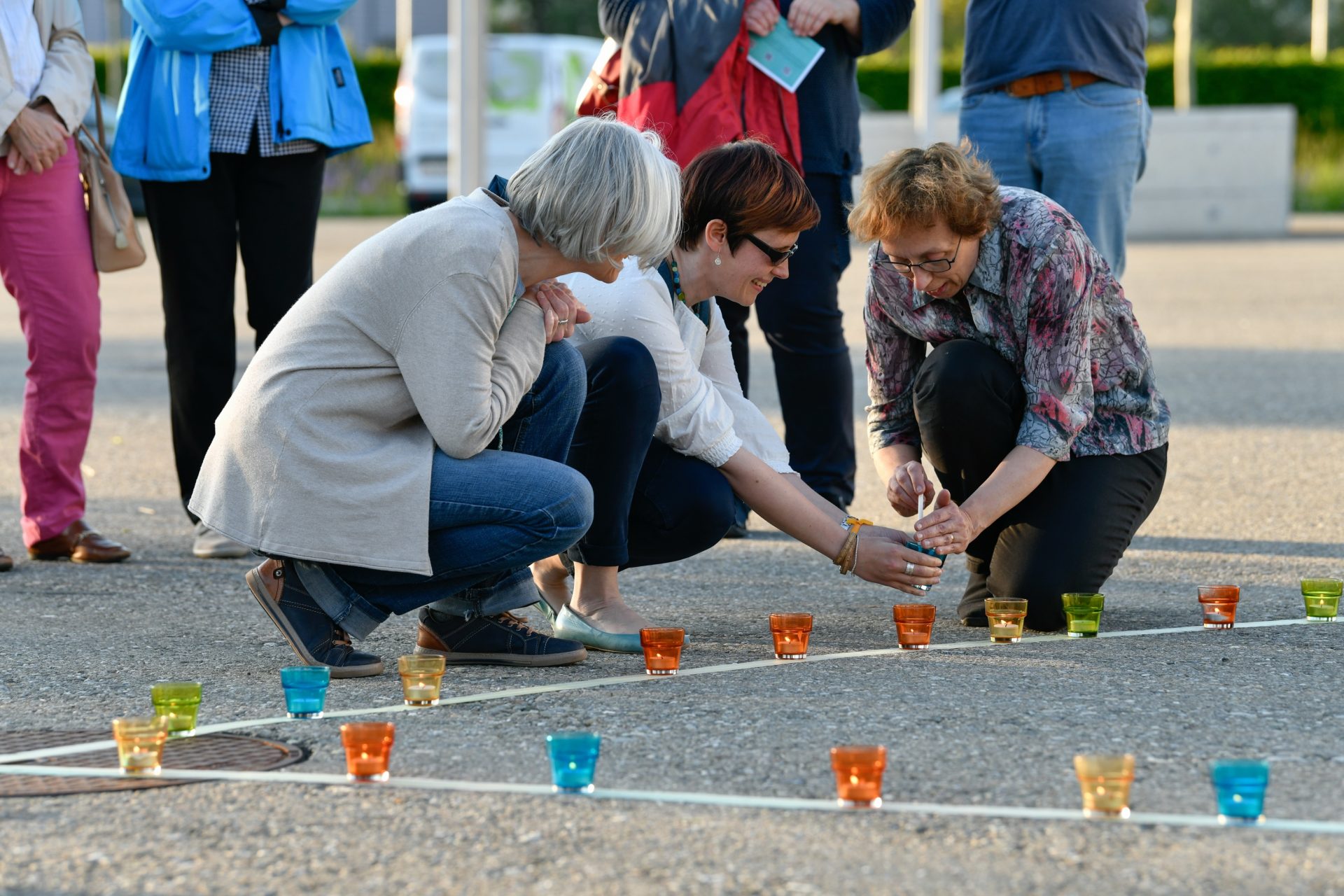 Action de solidarité et contre les abus dans l'Eglise à la paroisse de Volketswil (ZH) | © Manuela Matt