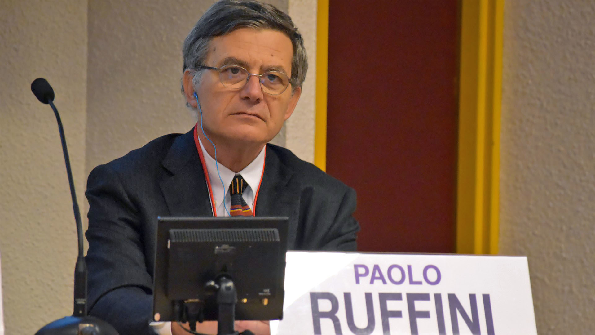 Paolo Ruffini, préfet du Dicastère pour la Communication du Vatican, orateur invité au séminaire de la CPA | © Jacques Berset