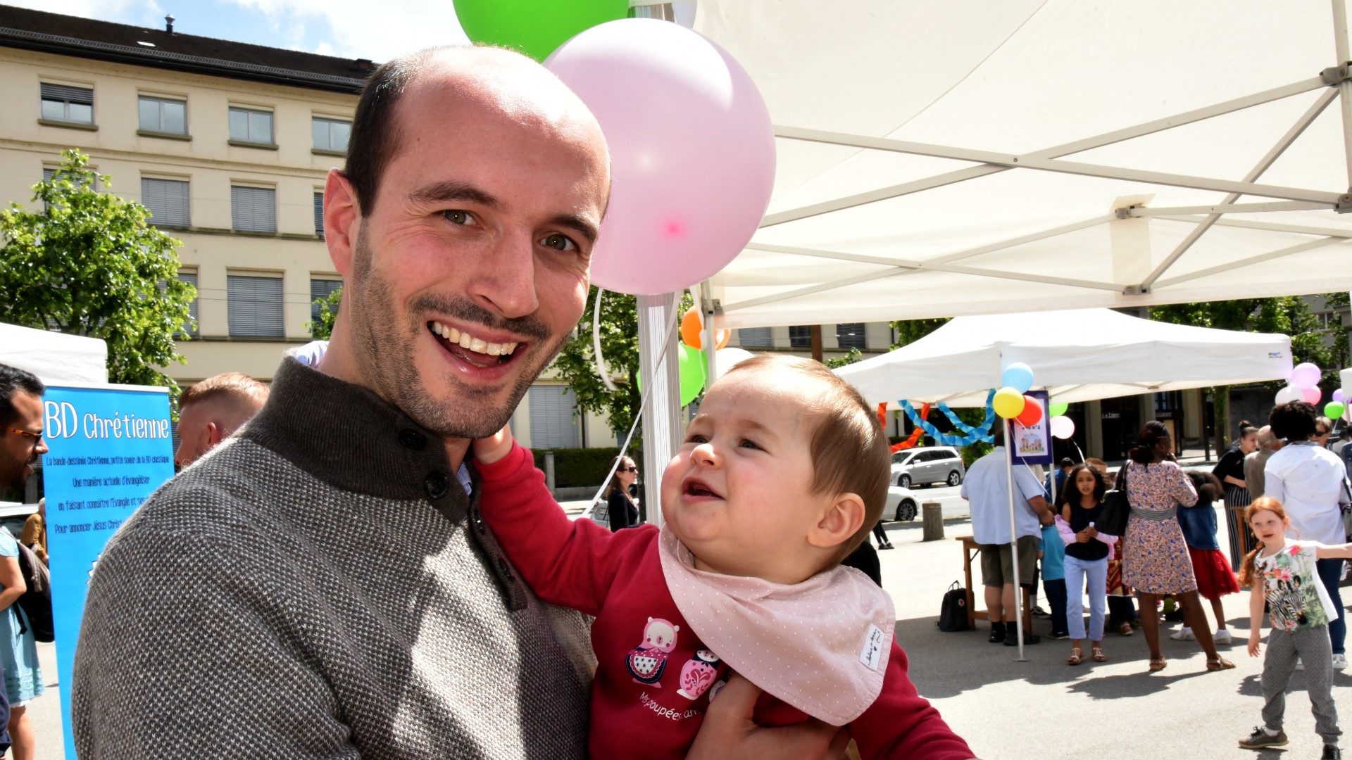 Paul et Madeleine se sont bien amusés au Festival des familles de Fribourg | © Raphaël Zbinden