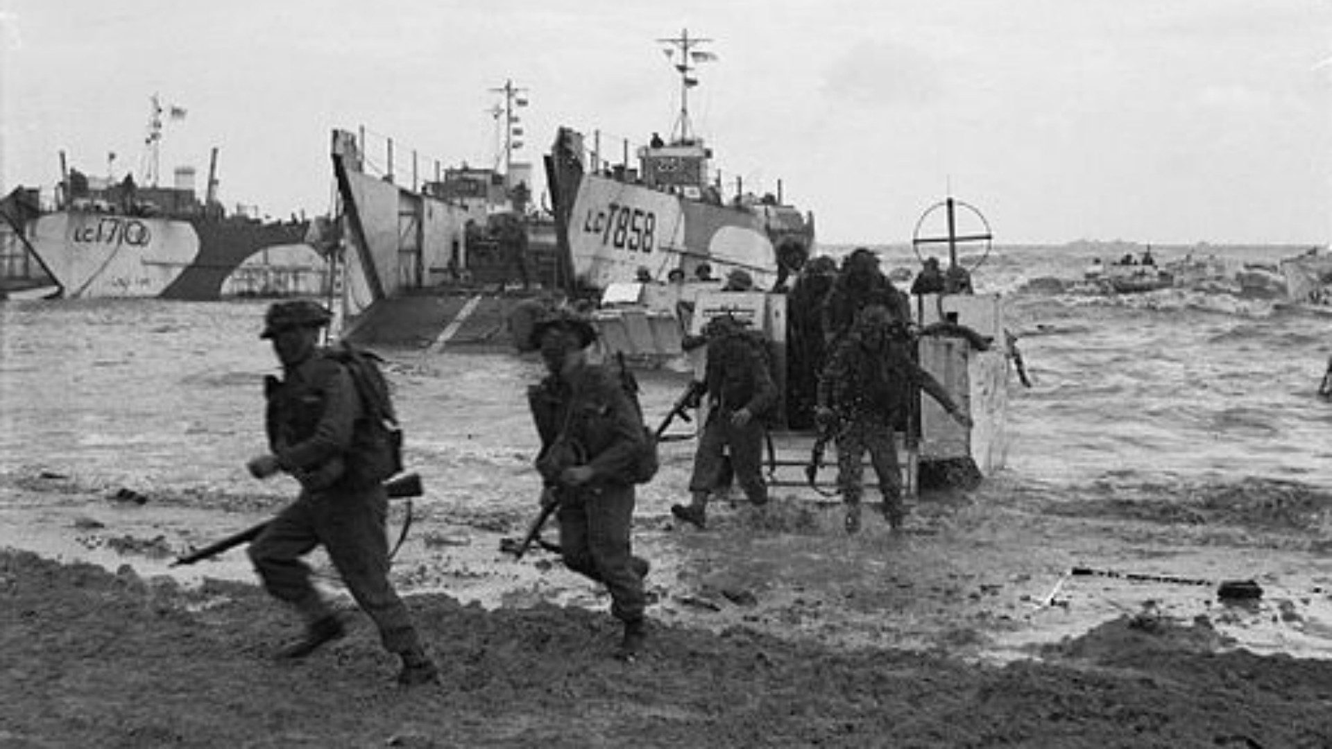 Le pape a rappelé que le débarquement allié avait  "délivré l'Europe de la barbarie nazie" (Photo:Imperial War Museum)