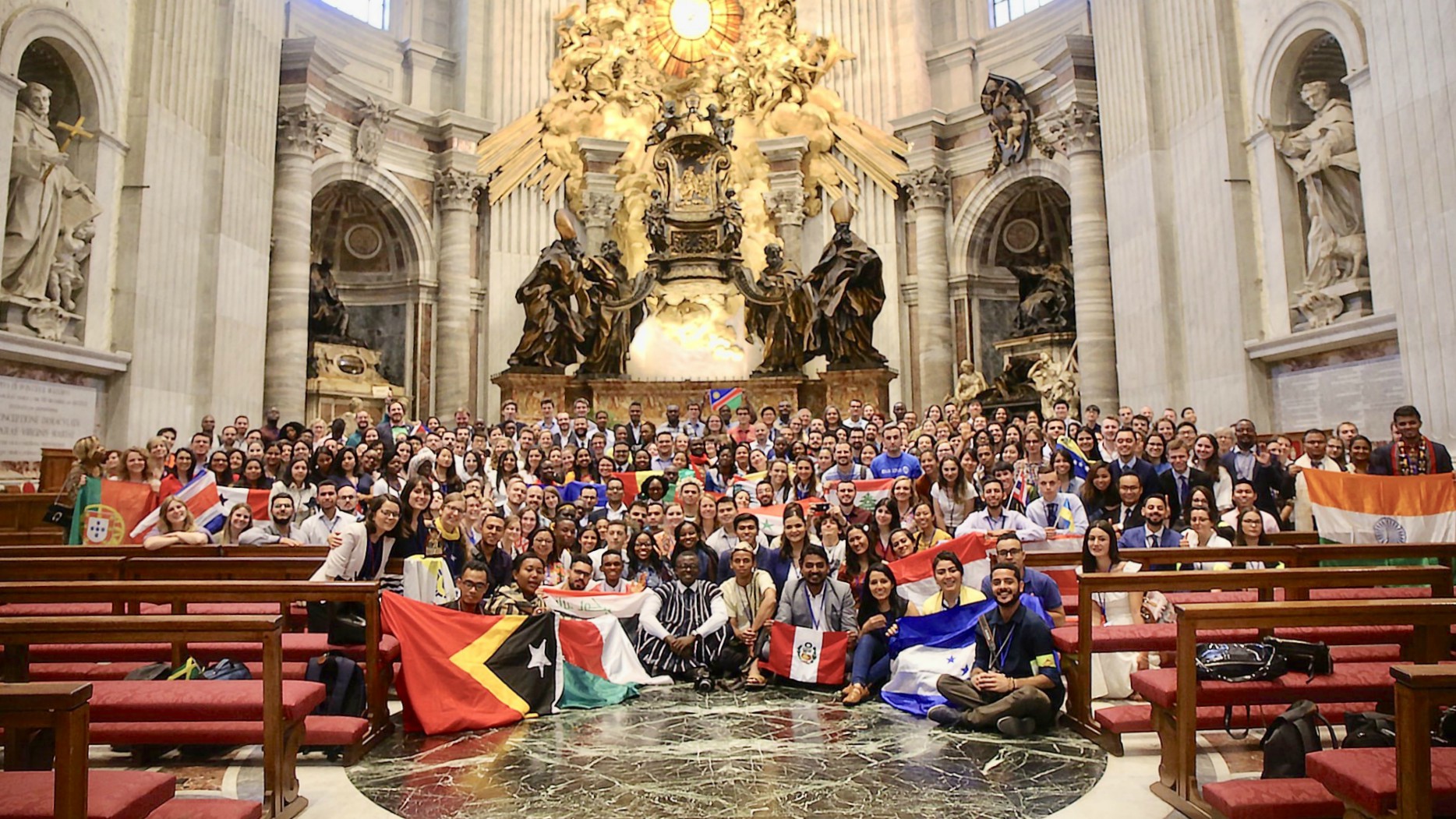 Près de 250 jeunes de 109 pays étaient présents au post-synode | © Aline Jacquier
