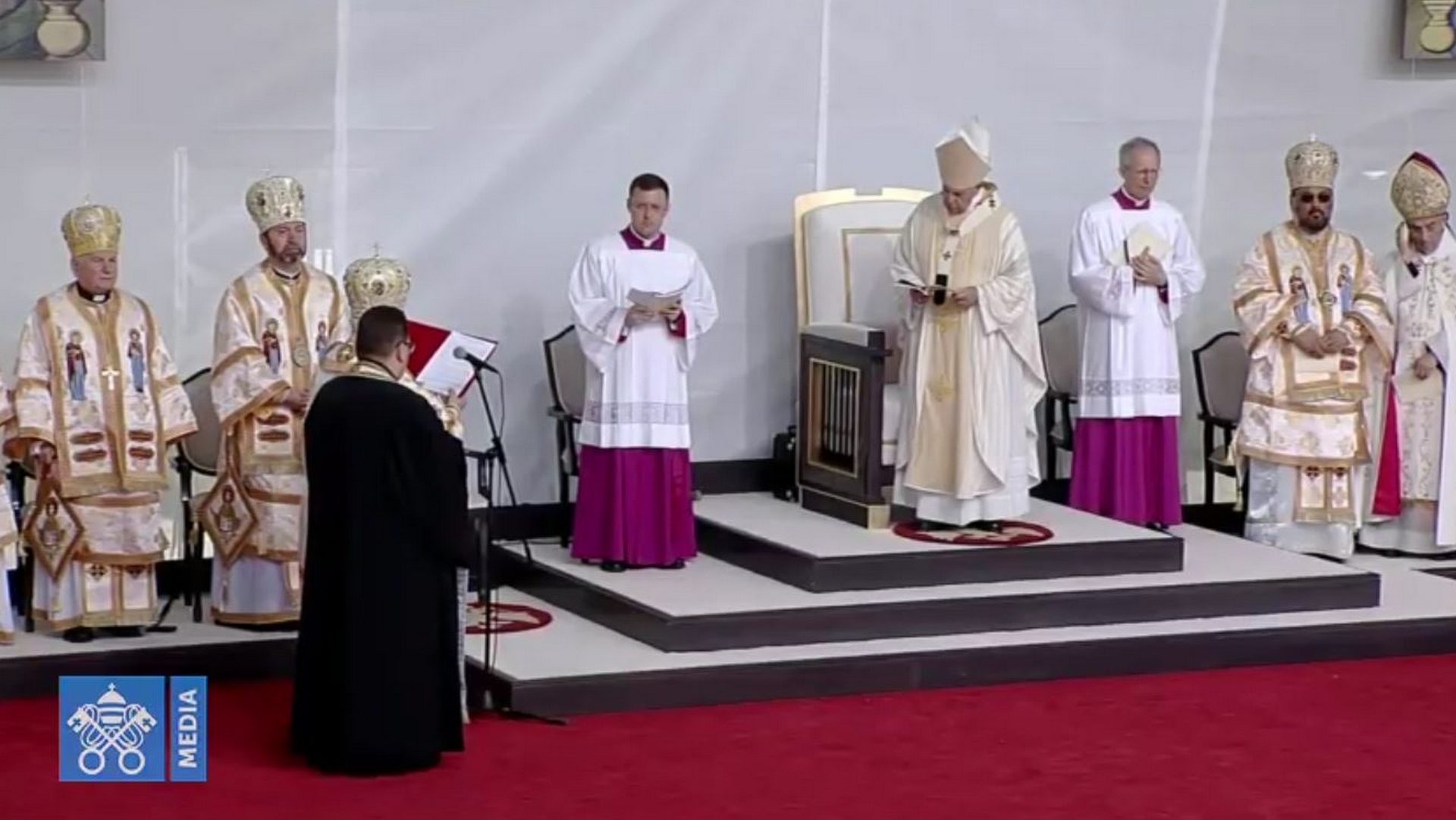 En 2019, le pape a béatifié sept évêques gréco-catholiques martyrs du communisme | capture d'écran Vatican media
