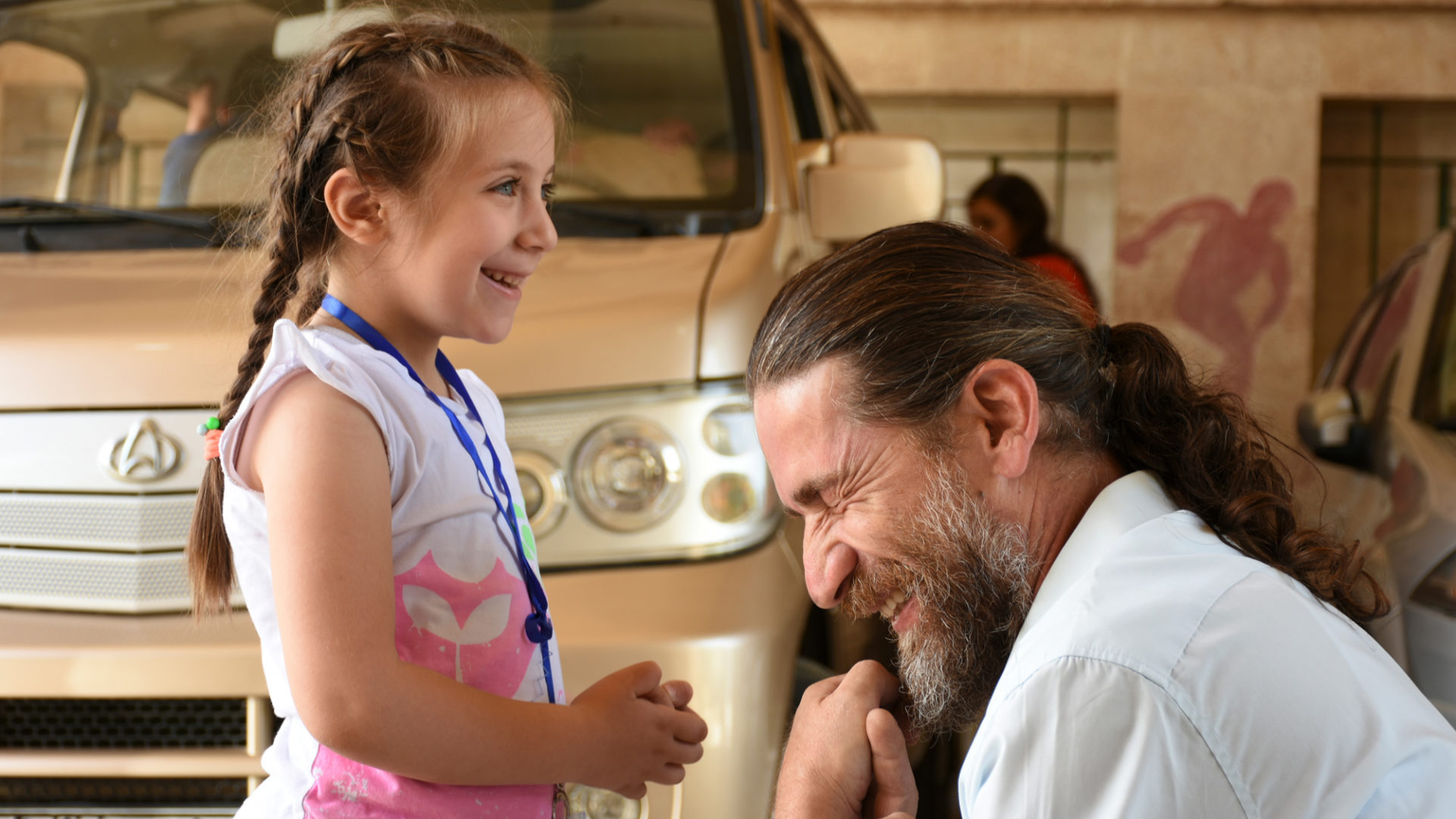 Le sourire des enfants est plus fort que la destruction | Georges Mobayed/Franciscan Care Center