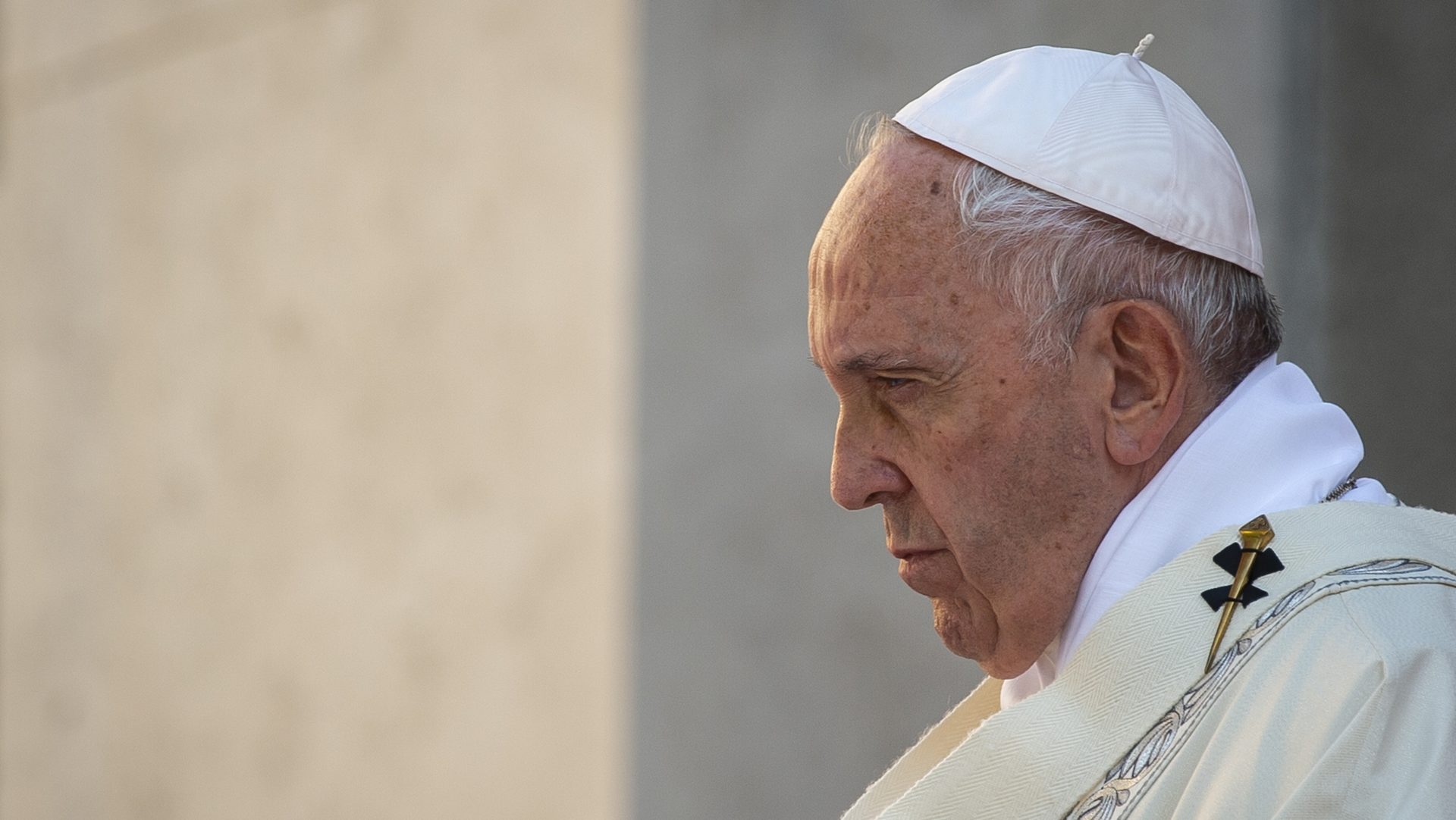 Le pape François célèbre la messe | © Antoine Mekary I.Media