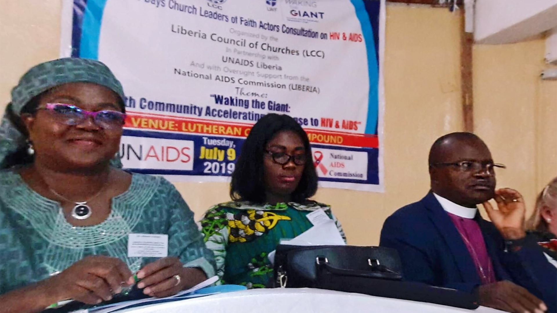 Libéria: les différentes confessions chrétiennes réunies à Monrovia pour lutter contre le SIDA | © Facebook LCC