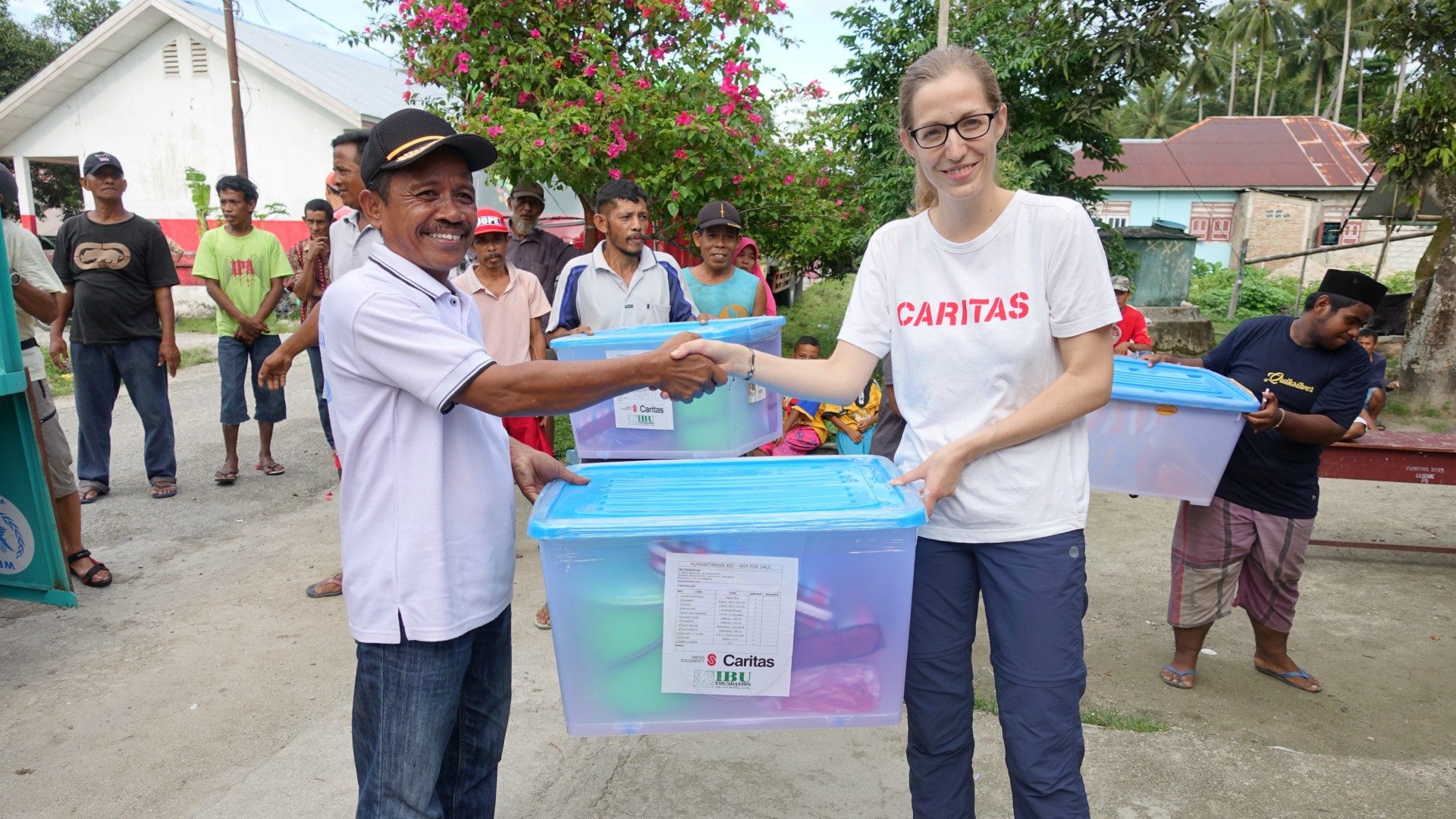 Caritas Suisse assiste les populations sinistrées de Sulawesi (photo: Caritas Suisse)