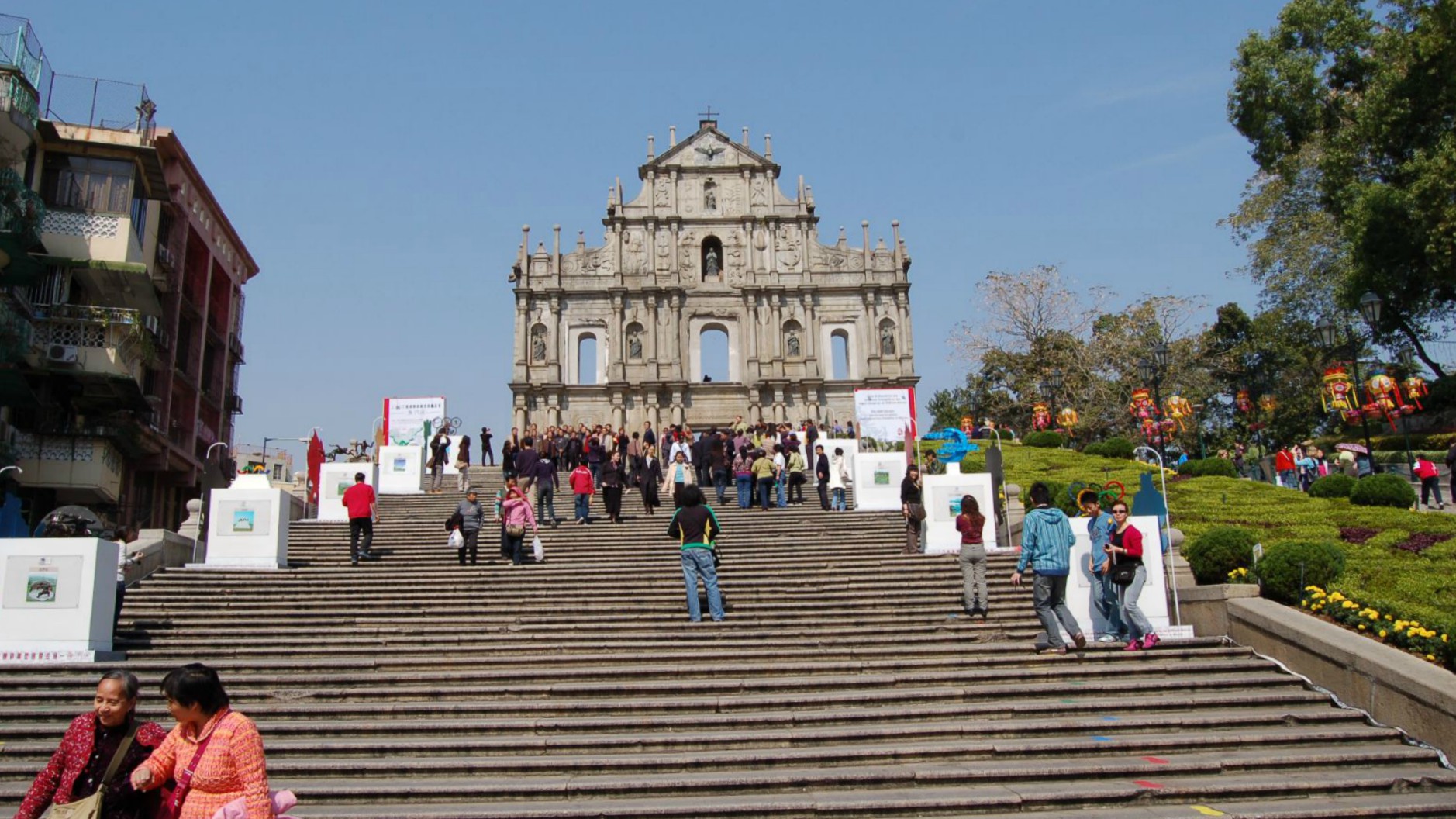 L'ancienne façade de l'église Saint-Paul, à Macao | © Jan/Flickr/CC BY-NC-ND 2.0