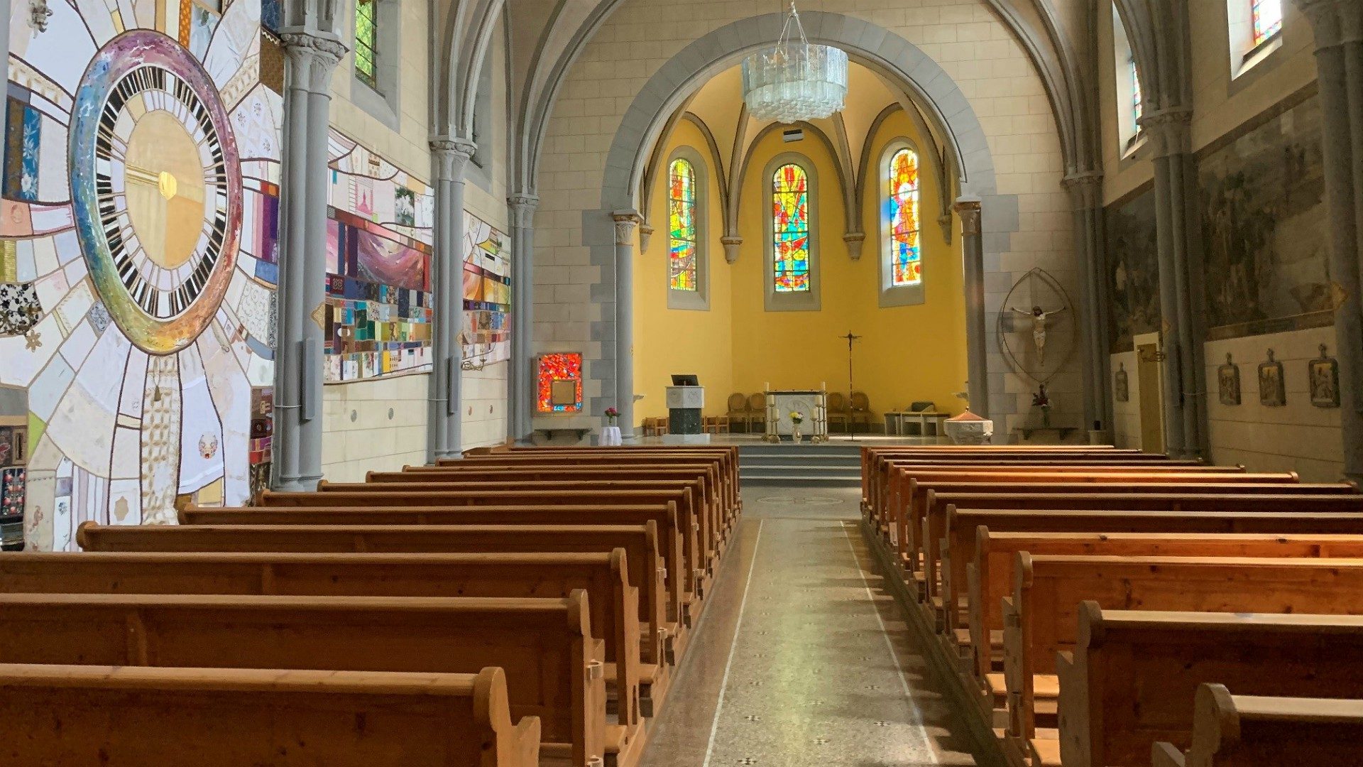 L'église de Leysin a été la plus fraîche visitée | © ECVD