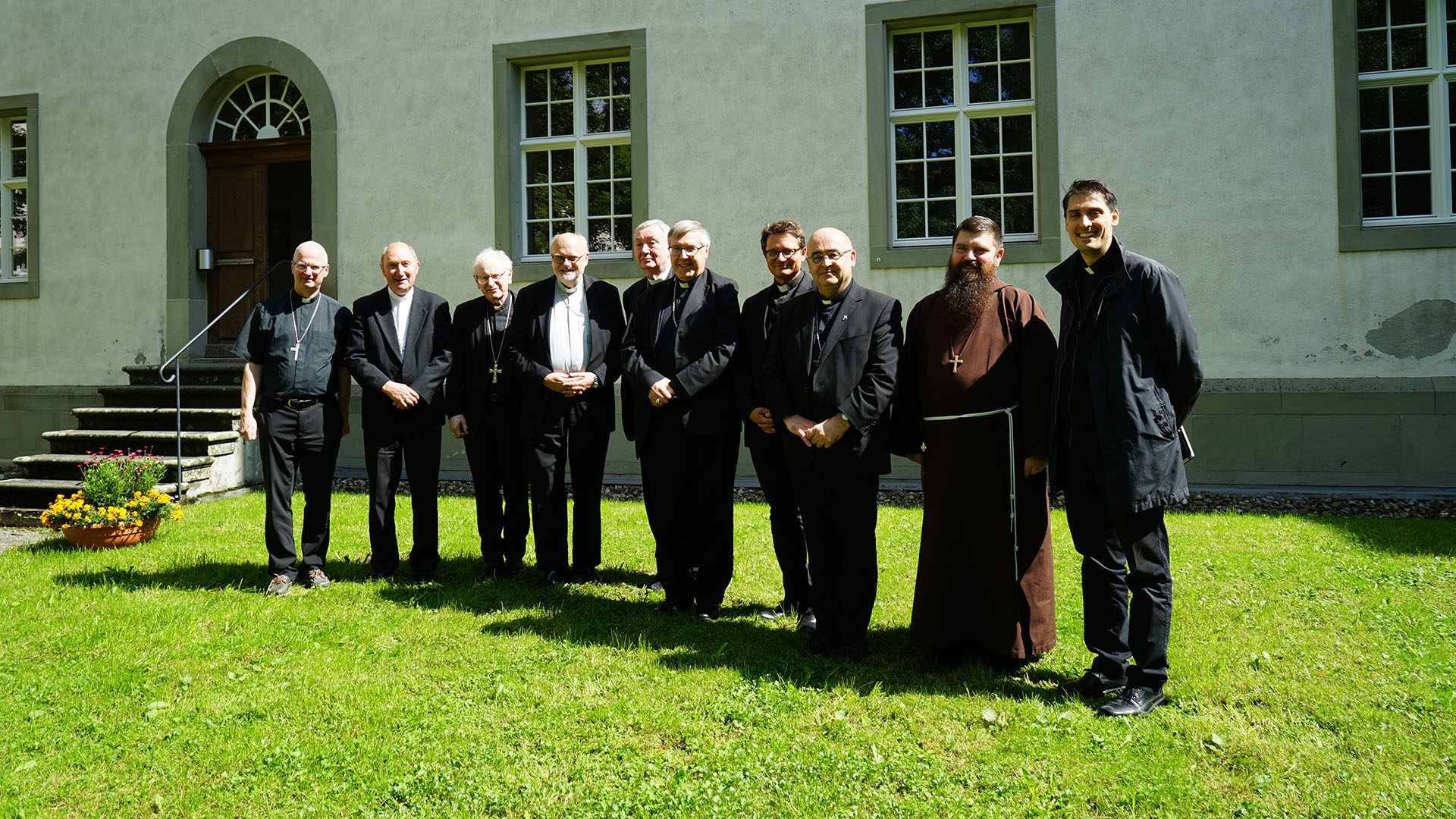 Les évêques suisses et de Scandinavie se sont retrouvés à Einsiedeln (SZ). | © Georges Scherrer