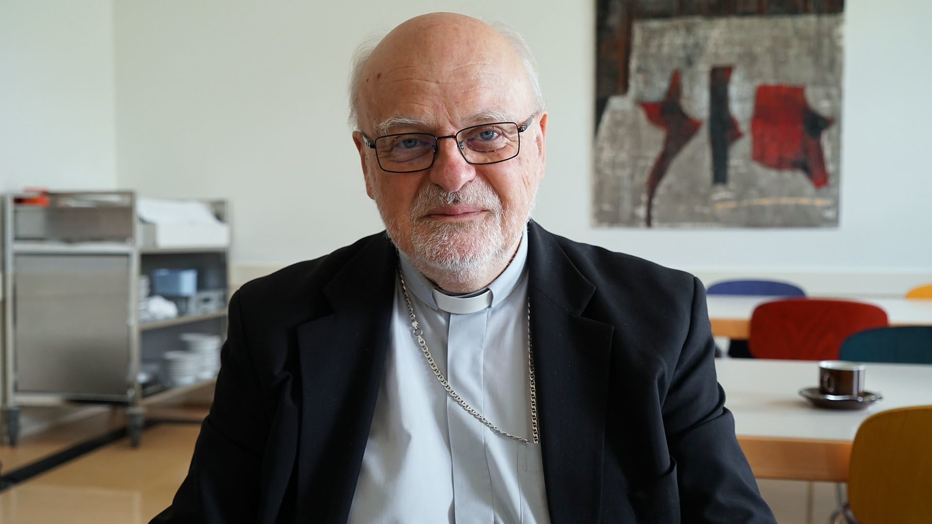 Mgr Anders Arborelius, évêque de Stockholm.