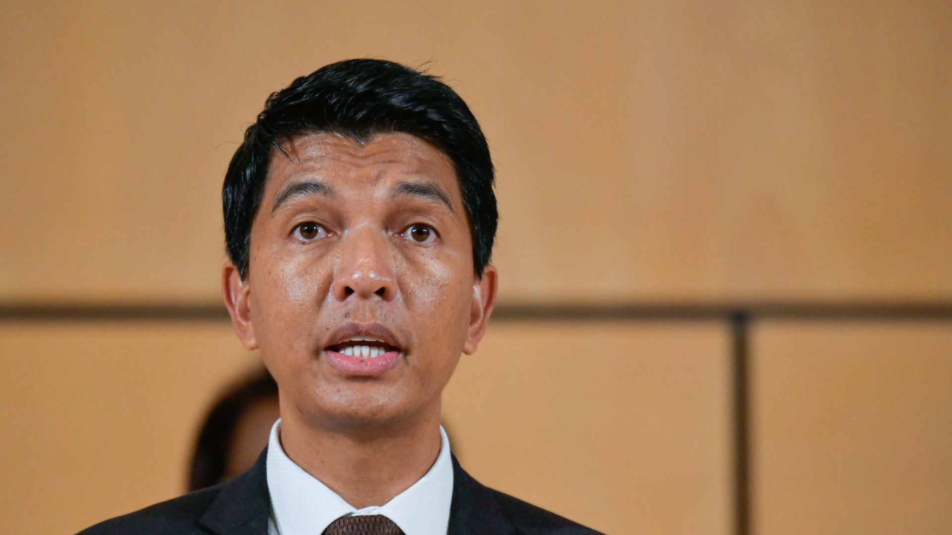 Le président Andry Rajoelina a prononcé en présence du pape un discours très politique | © OIT/Flickr/CC BY-NC-ND 2.0