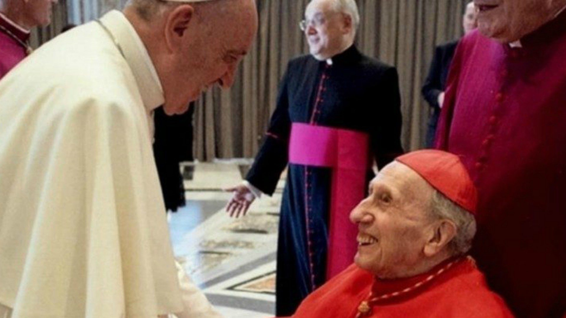 Le cardinal Etchegaray a été pour un moment le cardinal le plus âgé du monde | © Vatican News
