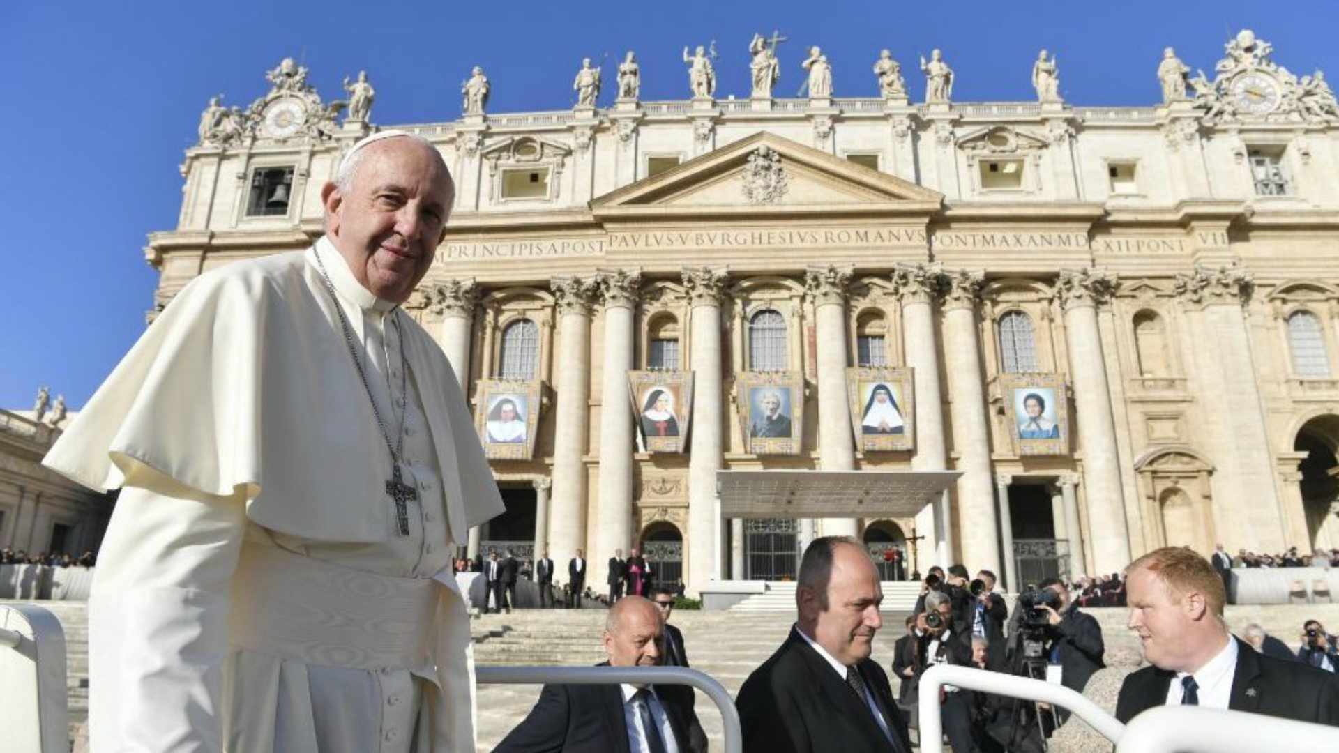Le pape François a exhorté les chrétien à annoncer le Christ en dehors de leur “petit groupe“. | © Vatican Media