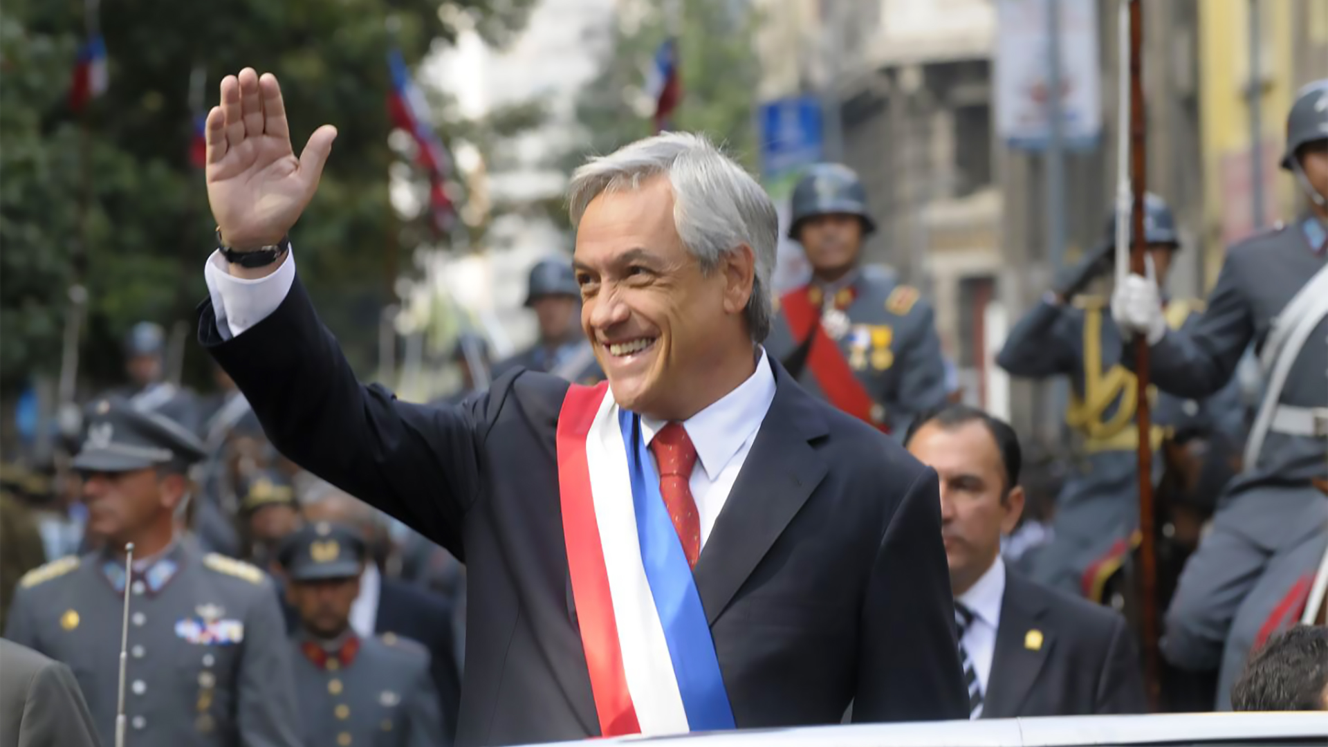“Nous sommes en guerre contre un ennemi puissant”, a affirmé le 20 octobre 2019 le président chilien Sebastián Piñera | Wikimedia/Gobierno de Chile/CC BY 2.0