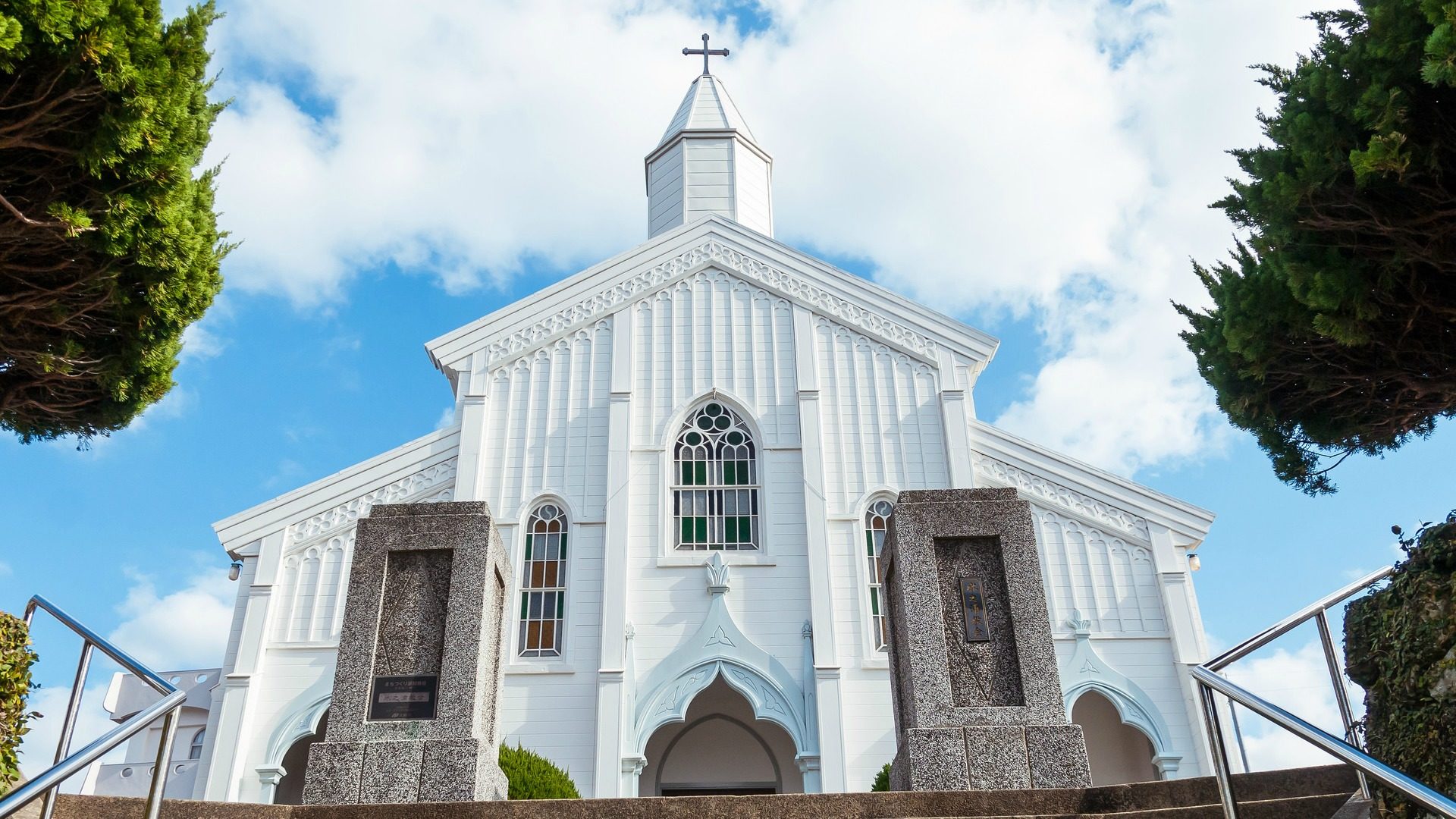 Le christianisme a resurgi au 19e siècle au Japon, après deux siècles de répression. Eglise de Mizunoura, dans les îles Goto | Waka/Flickr/CC BY-NC-ND 2.0)