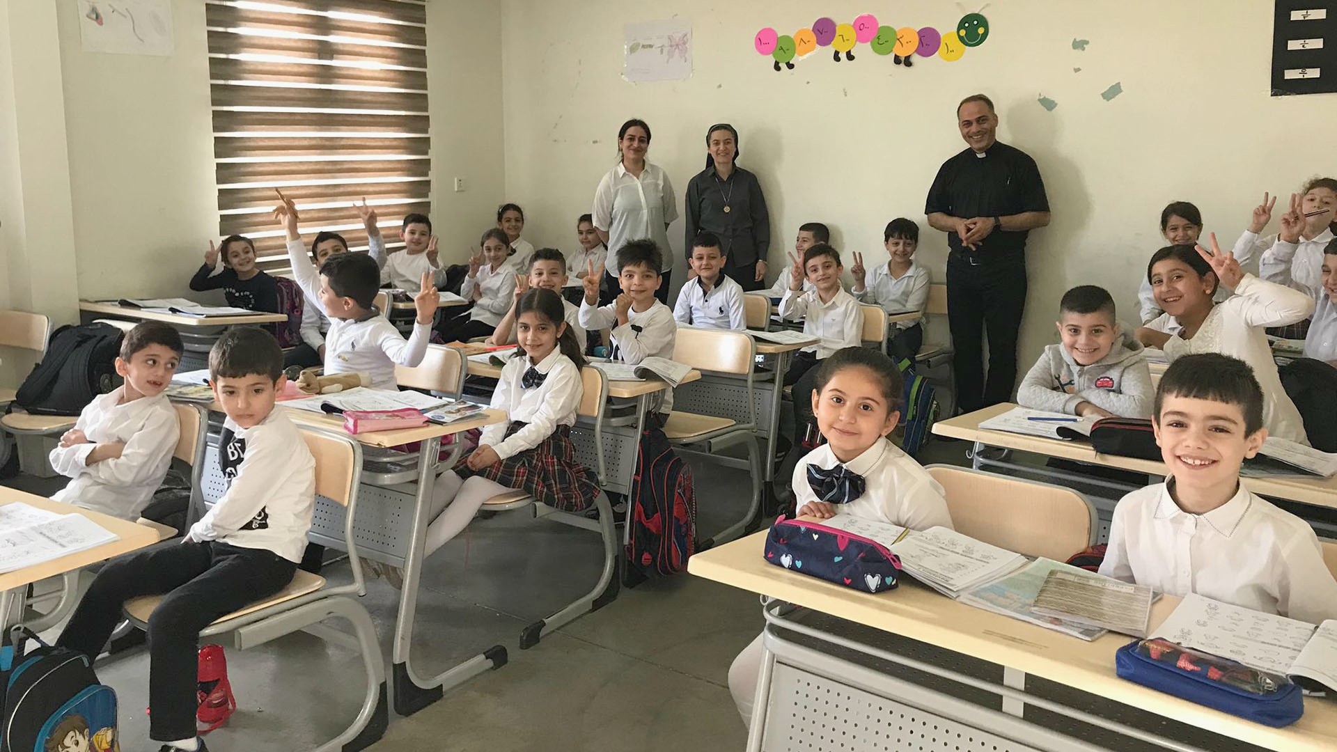 L'Eglise chaldéenne accueille les enfants de réfugiés syriens dans ses écoles à Ankawa | DR