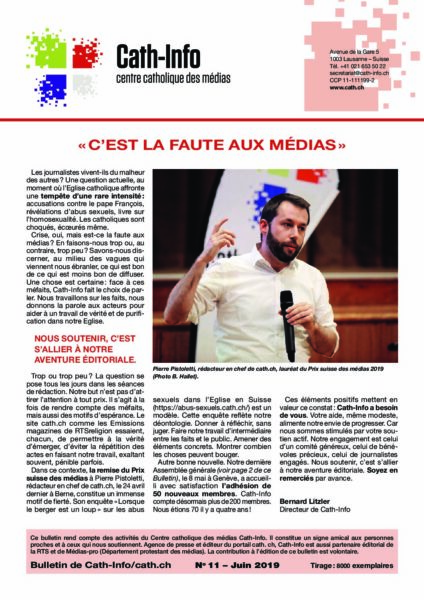 «C’est la faute aux médias»