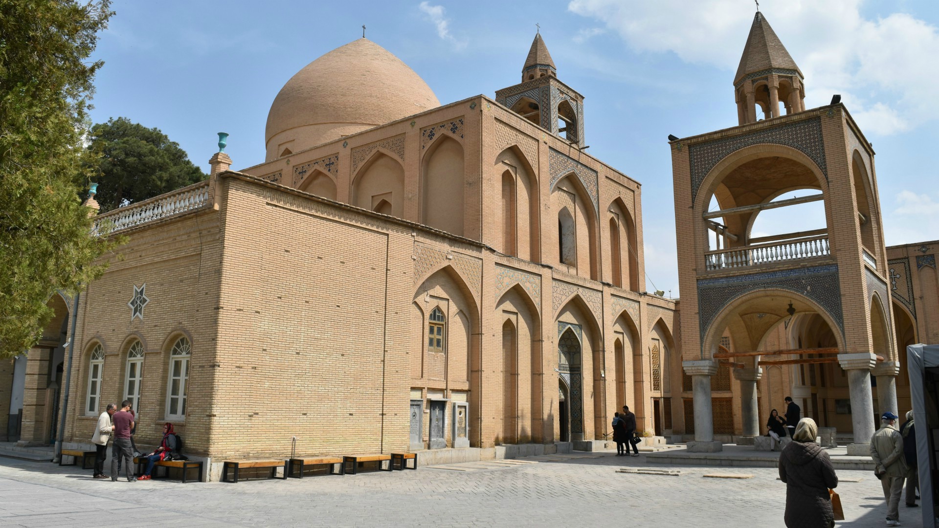 Cathédrale arménienne Vank, dédiée à saint Joseph d'Arimathie, à Ispahan |© Jacques Berset