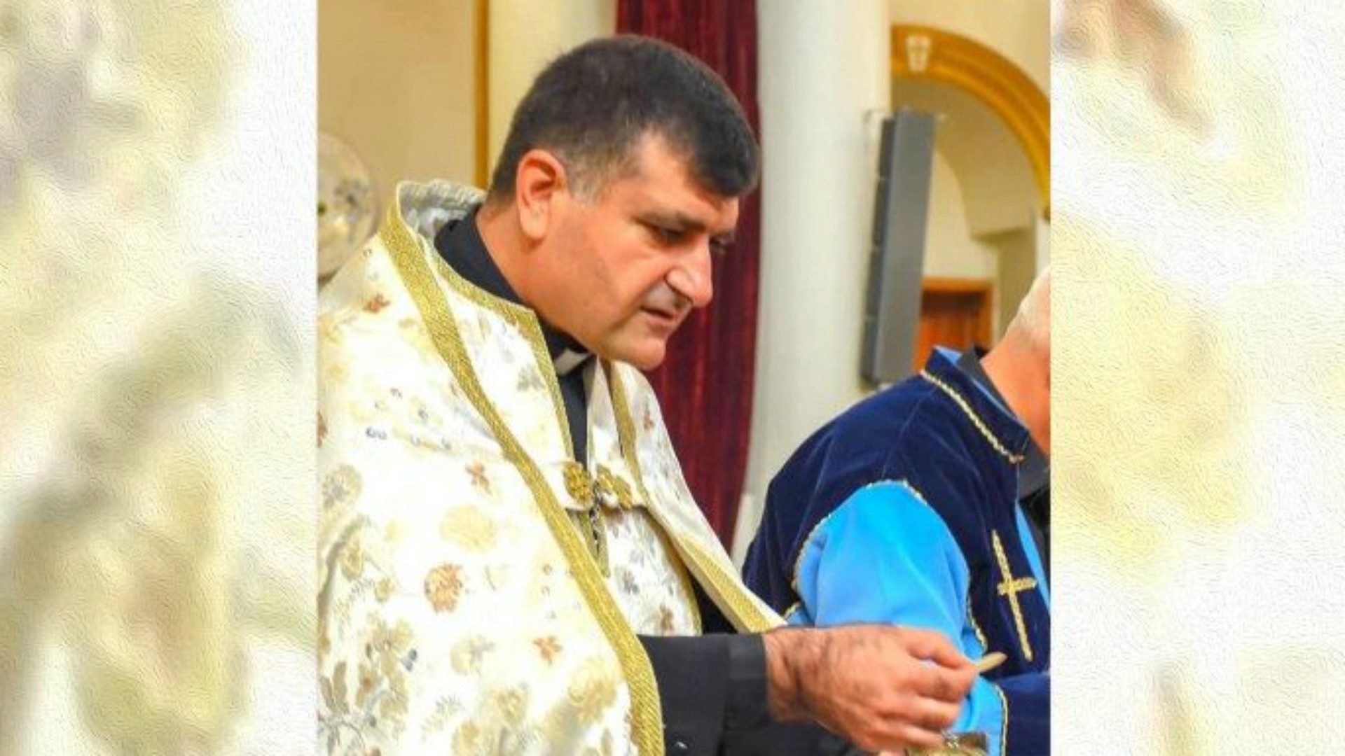 le Père Joseph Hanna Ibrahim Hovsep Bédoyan, prêtre de l’Eglise catholique arménienne de Qamichli | © Vatican Media