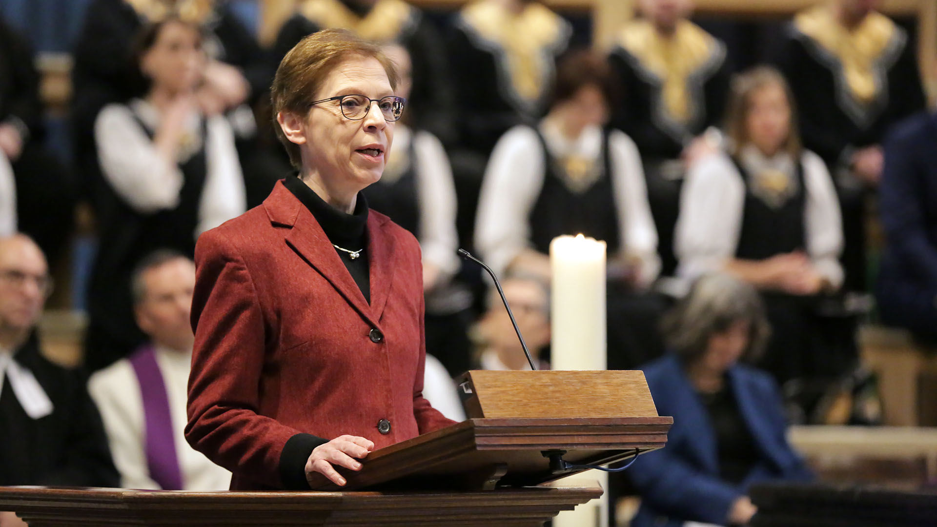 Barbara Hallensleben, professeure au Département des Sciences de la foi et des religions de l'Université de Fribourg | © B. Hallet