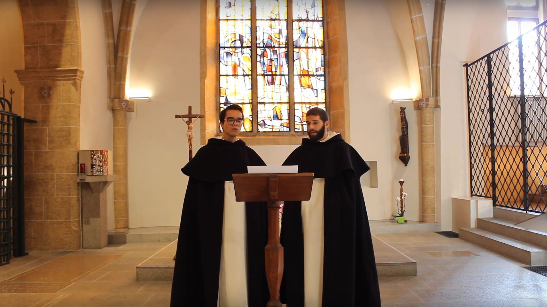 Stefan Ansinger et Alexandre Frezzato font revivre le patrimoine musical des dominicains sur Youtube | Capture écran