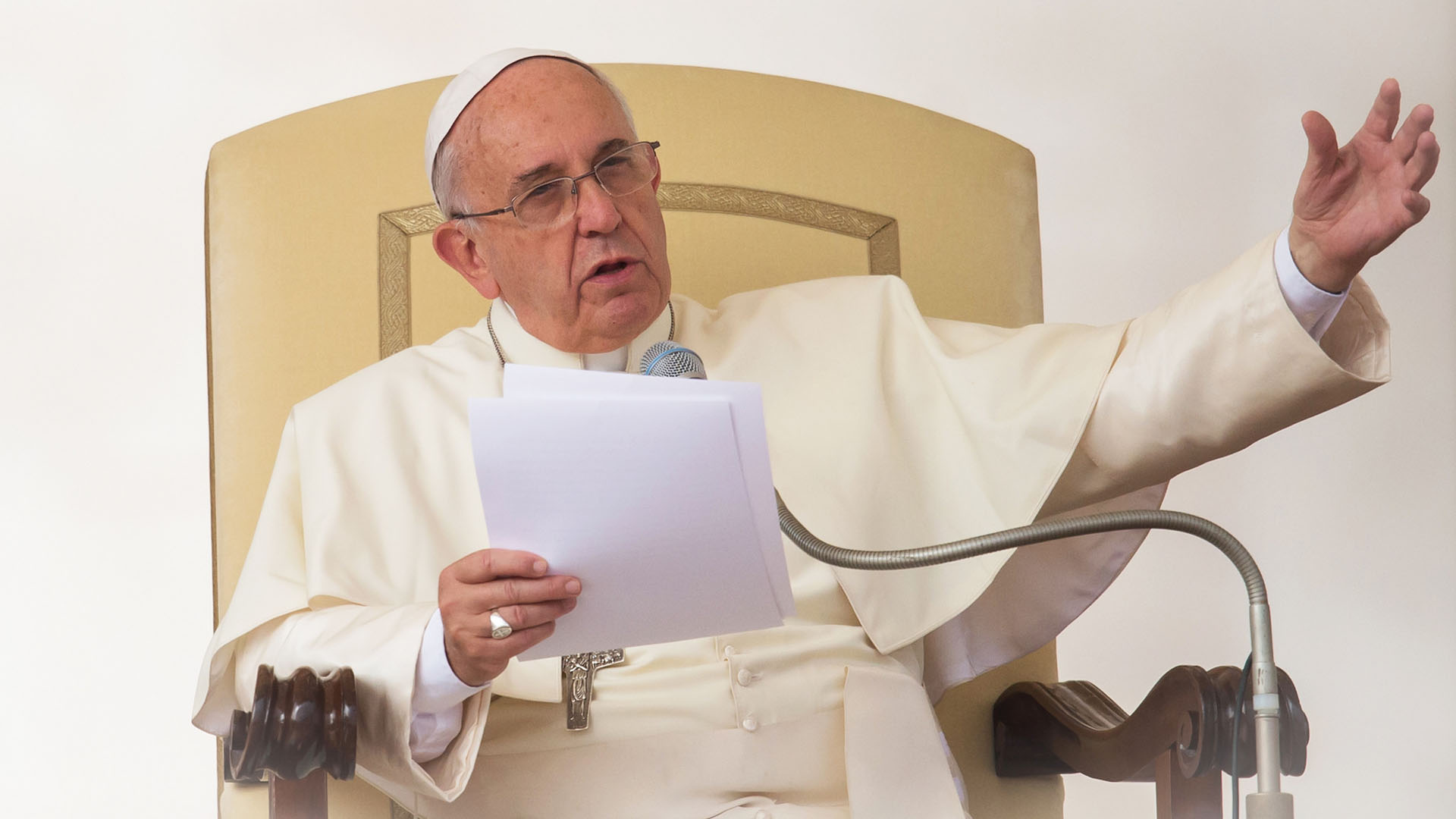 Selon le pape François, on "a" beaucoup de biens mais on ne "fait" plus le bien. | © flickr/catholicism/CC BY-NC-SA 2.0