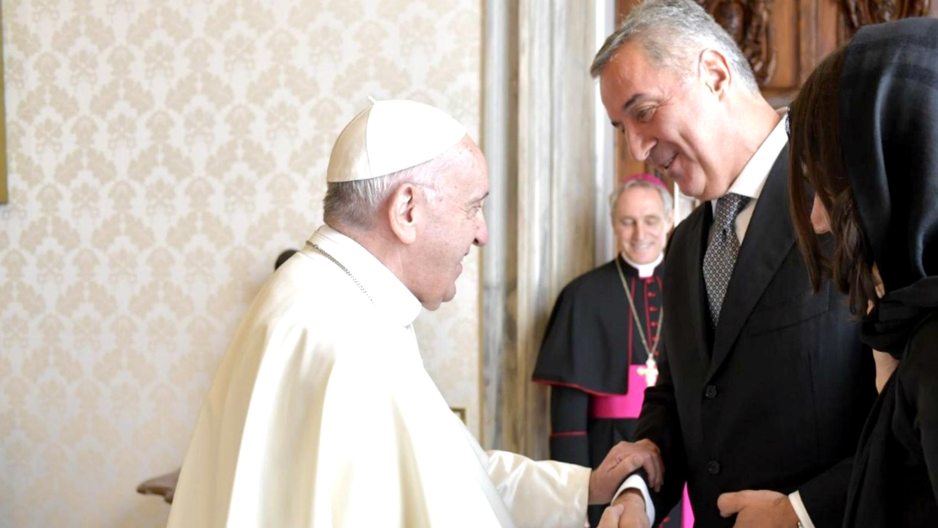 Milo Djukanovic, président du Monténégro, reçu au Vatican par le pape François | © Vatican Media