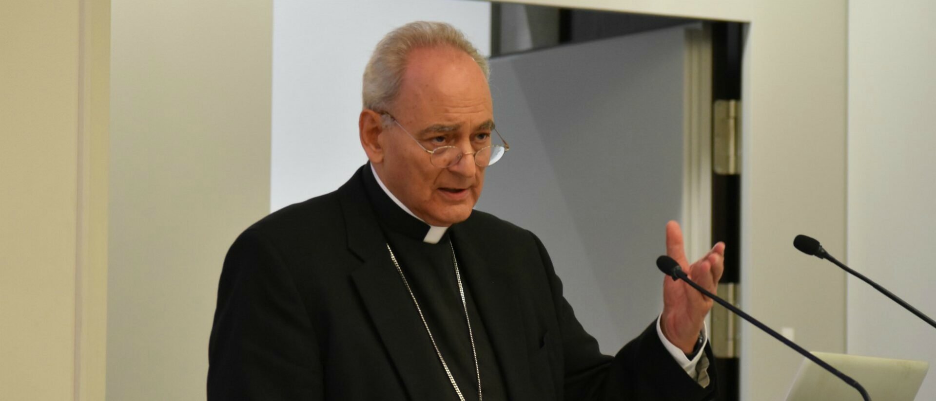 Mgr Marcelo Sánchez Sorondo, chancelier des Académies pontificales des sciences et des sciences sociales | © Jacques Berset