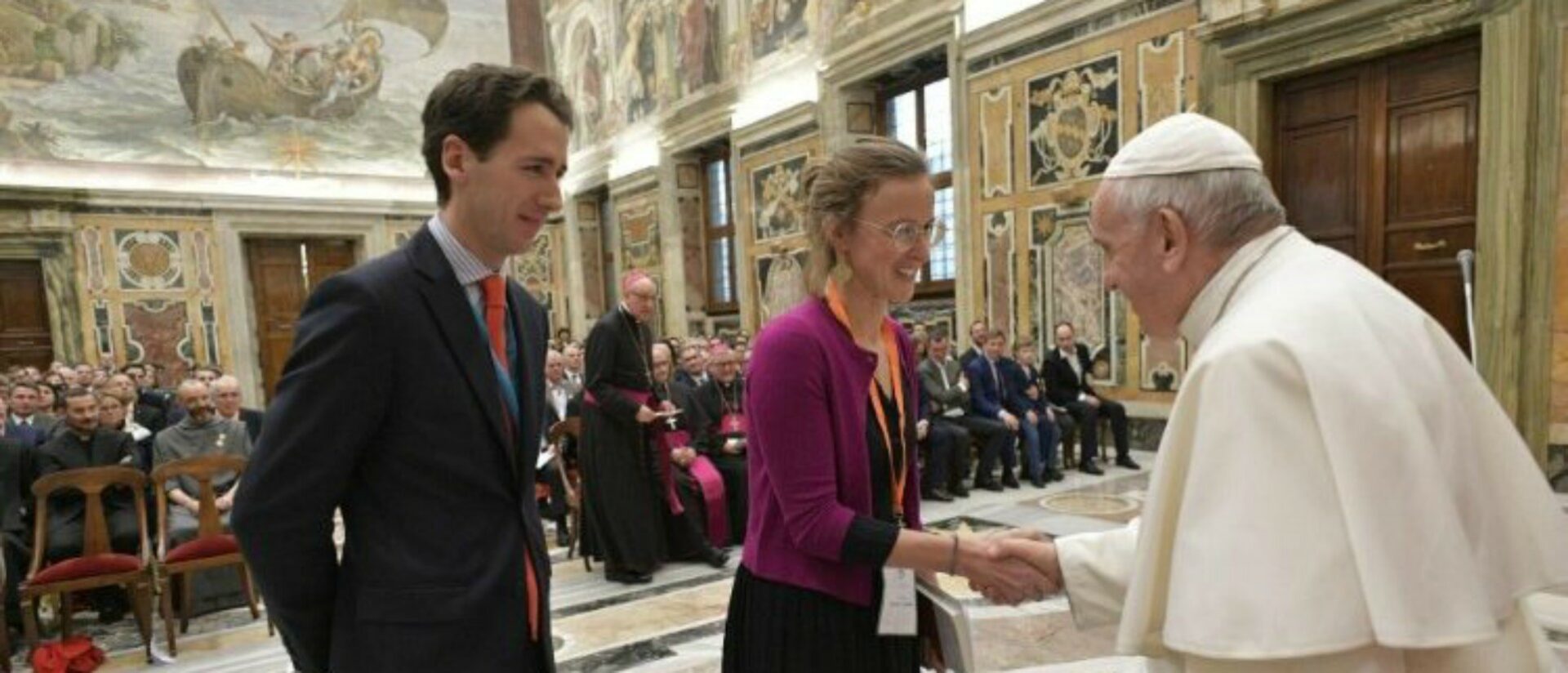 Audience du pape François aux entrepreneurs catholiques français le 2 décembre 2019 | © Vatican Media